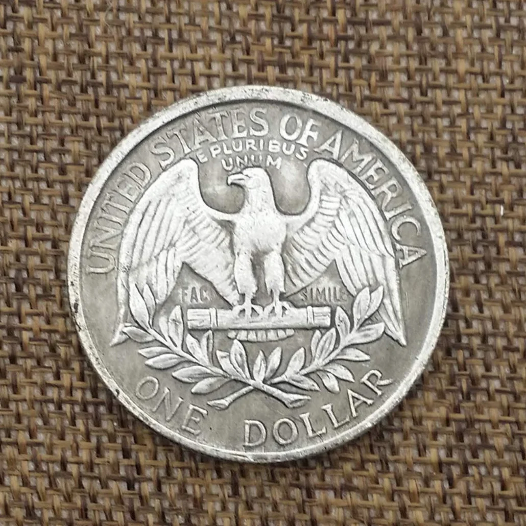 Najlepsze srebrne dolary Morgan - 1865 lat srebrne monety - stare monety USA - srebrny dolar amerykański stary oryginalny dolar Pre Morgan