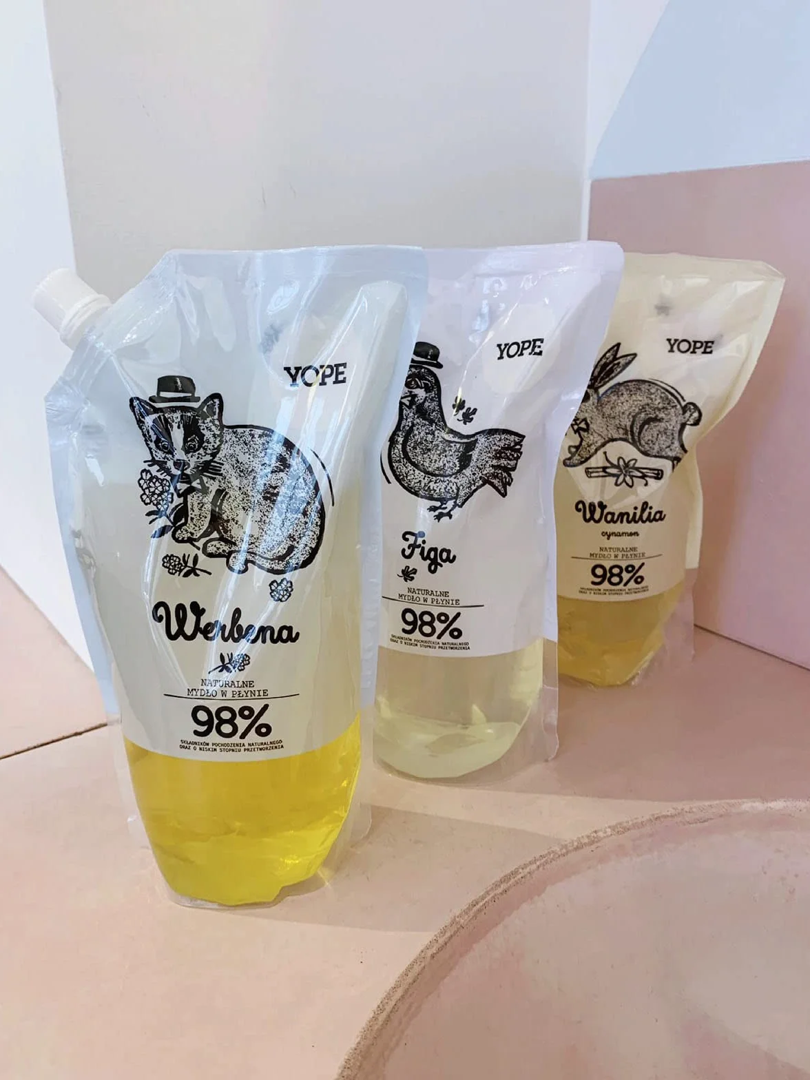 YOPE ŁADOWANIE MYDŁO DO RĄK | NAWILŻAJĄCY | ALOE |98% SKŁADNIKI NATURALNEGO POCHODZENIA | WEGAŃSKI | AROMA HIGUERA | 500ml