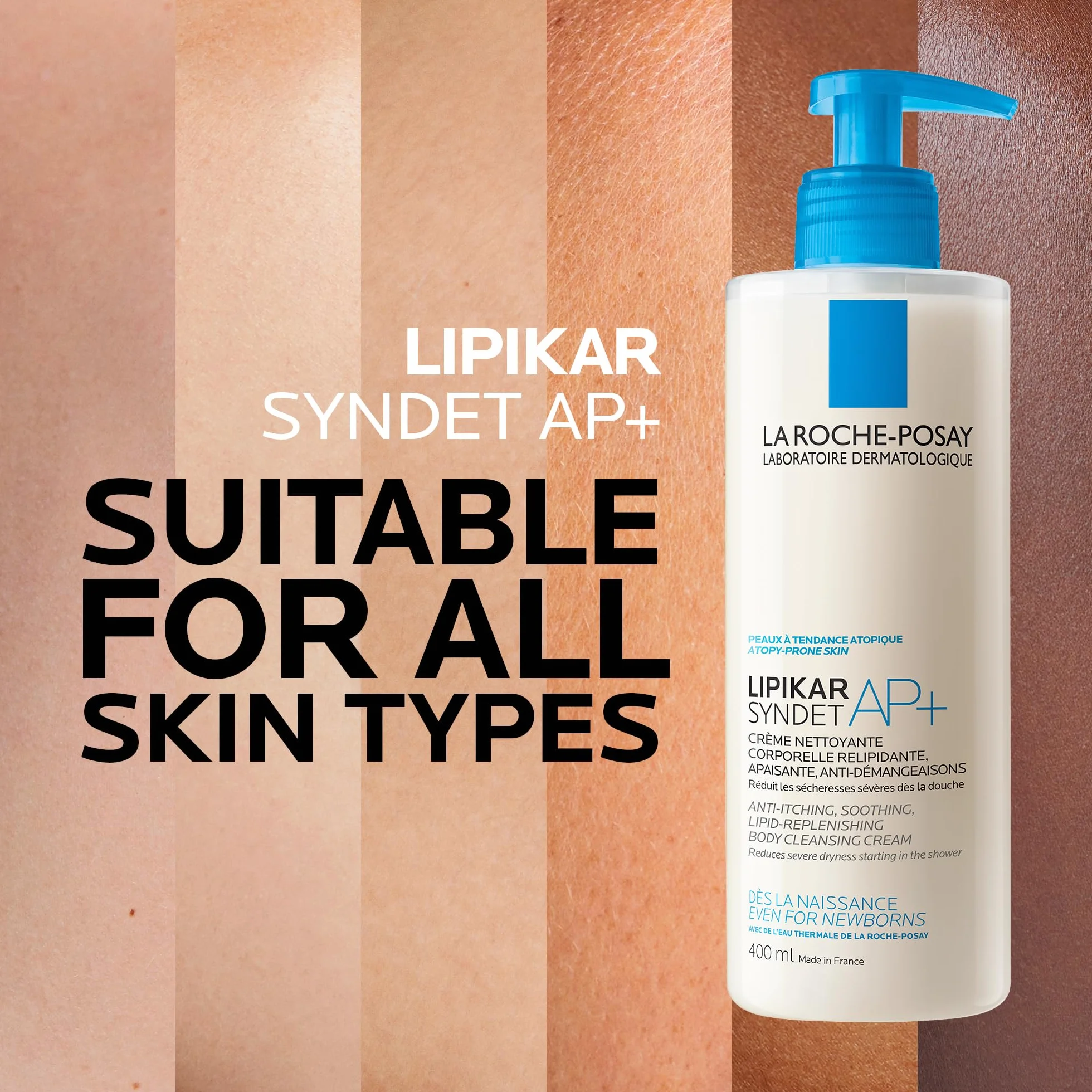 La Roche-Posay Lipikar Syndet AP+ Żel-Krem Myjący 400 ml