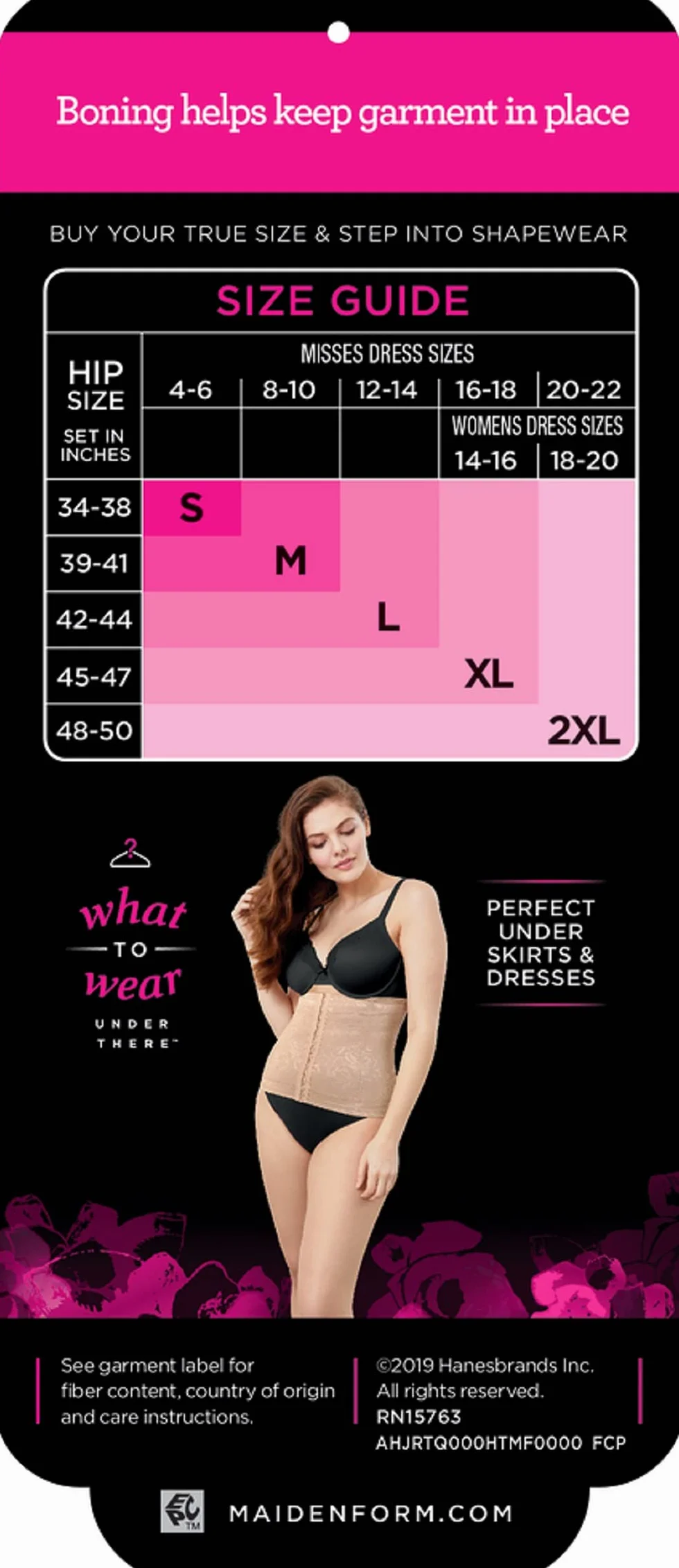 Maidenform gorset w talii Kobiety Take Inches Off - Waist Nipper