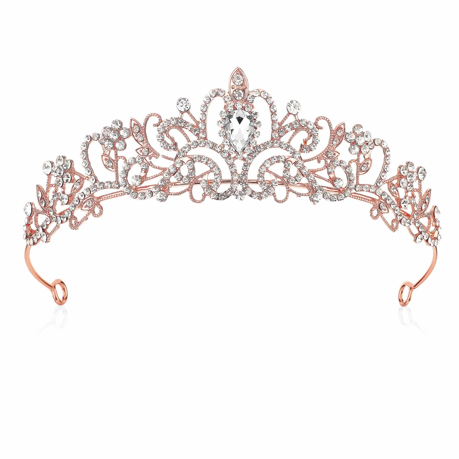 Korona księżniczki, diadem, dla kobiet, diadem, kryształowa tiara, korona księżniczki, elegancka korona księżniczki, biżuteria dla panny młodej, stras, opaska na czoło, prezent dla kobiet, na wesele