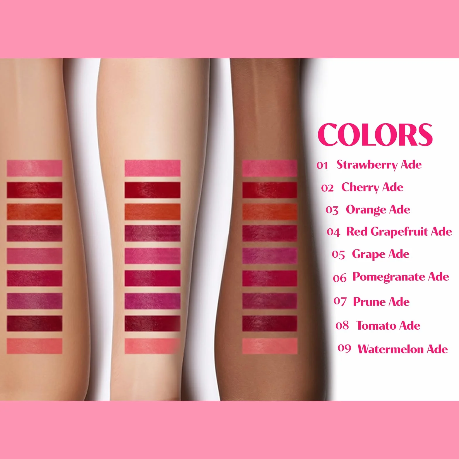 Etude House Dear Darling Water Tint Cherry Ade (21AD) żywa szminka z nawilżającym, nieważkim i nieklejącym wykończeniem, odporna na ścieranie i lekka, K-Beauty