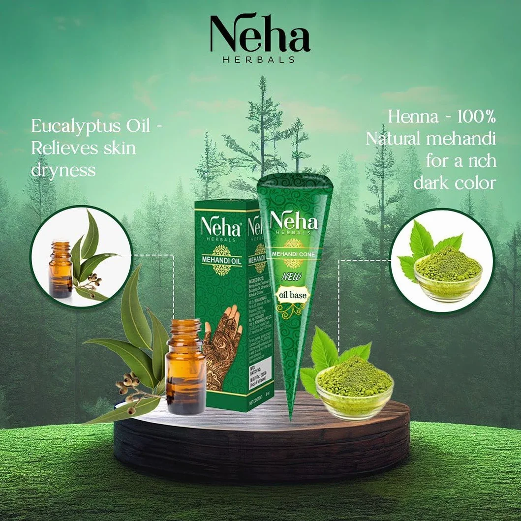 Pasta do tatuaży Neha Heena Con naturalne produkty