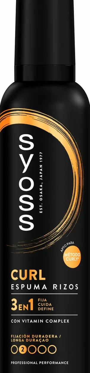Syoss - Pianka Loki Flex - Idealnie zdefiniowane loki bez zawijania - 2 sztuk 250 ml - Włosy jak świeżo z fryzjera