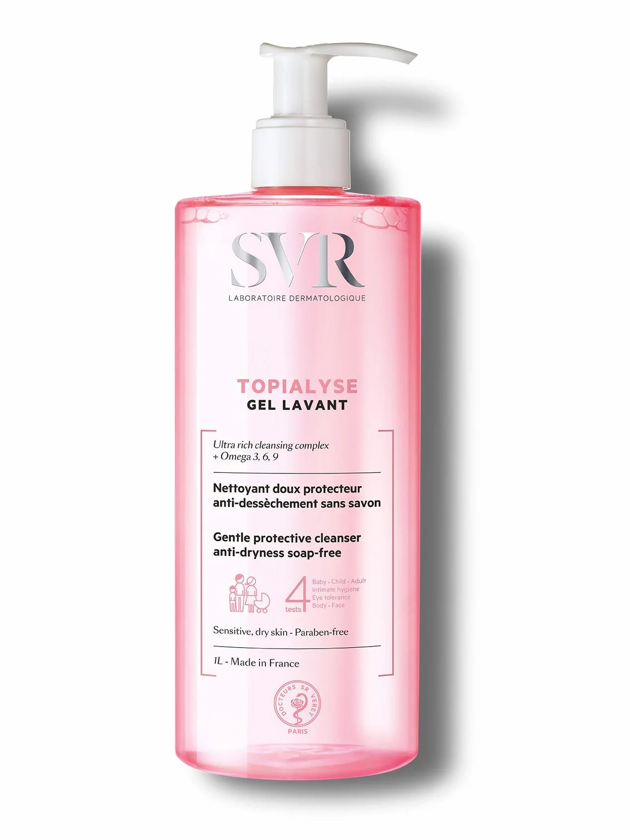 SVR Żel i mydło, 1 opakowanie (1 x 1000 ml)