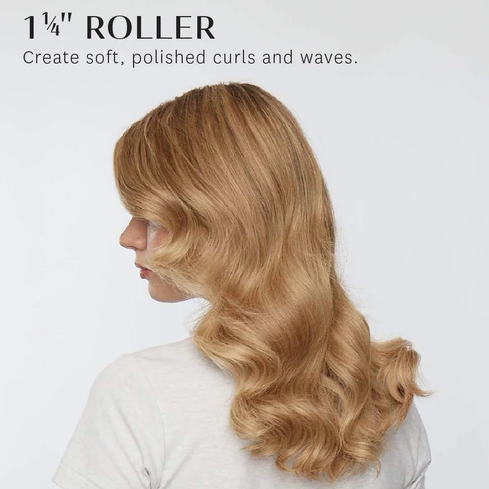 T3 - Volumizing Hot Rollers LUXE (2 ct.) | Hair Curlers and Volumizers for All Hair Lengths | Pairs with T3 Volumizing Hot Rollers LUXE Set, Black