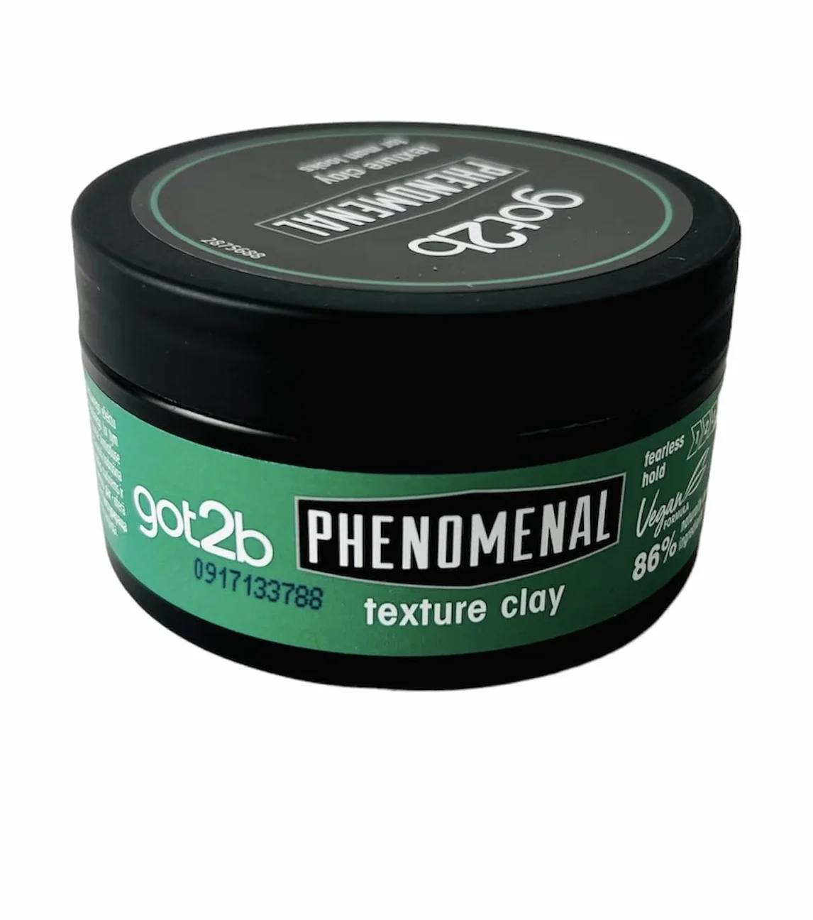 got2b Phenomenal Texture Clay Halt 5 (100 ml), wosk do włosów dla mężczyzn nadaje wyjątkowy matowy styl fryzjerski, nadaje się do krótszych włosów, wegańska formuła