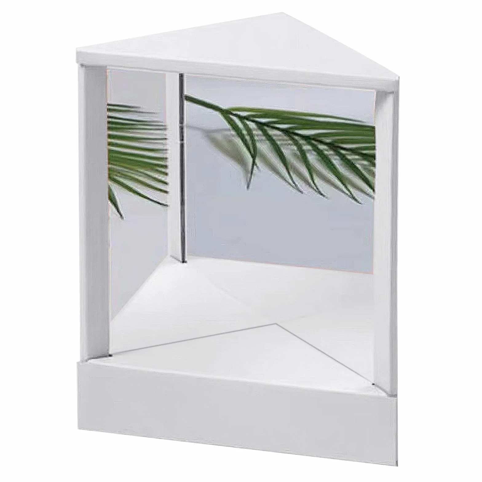 True Mirror Non Reversing, Real Non Reversing Triangular Fixed Mirror, Brand Name Product Type
