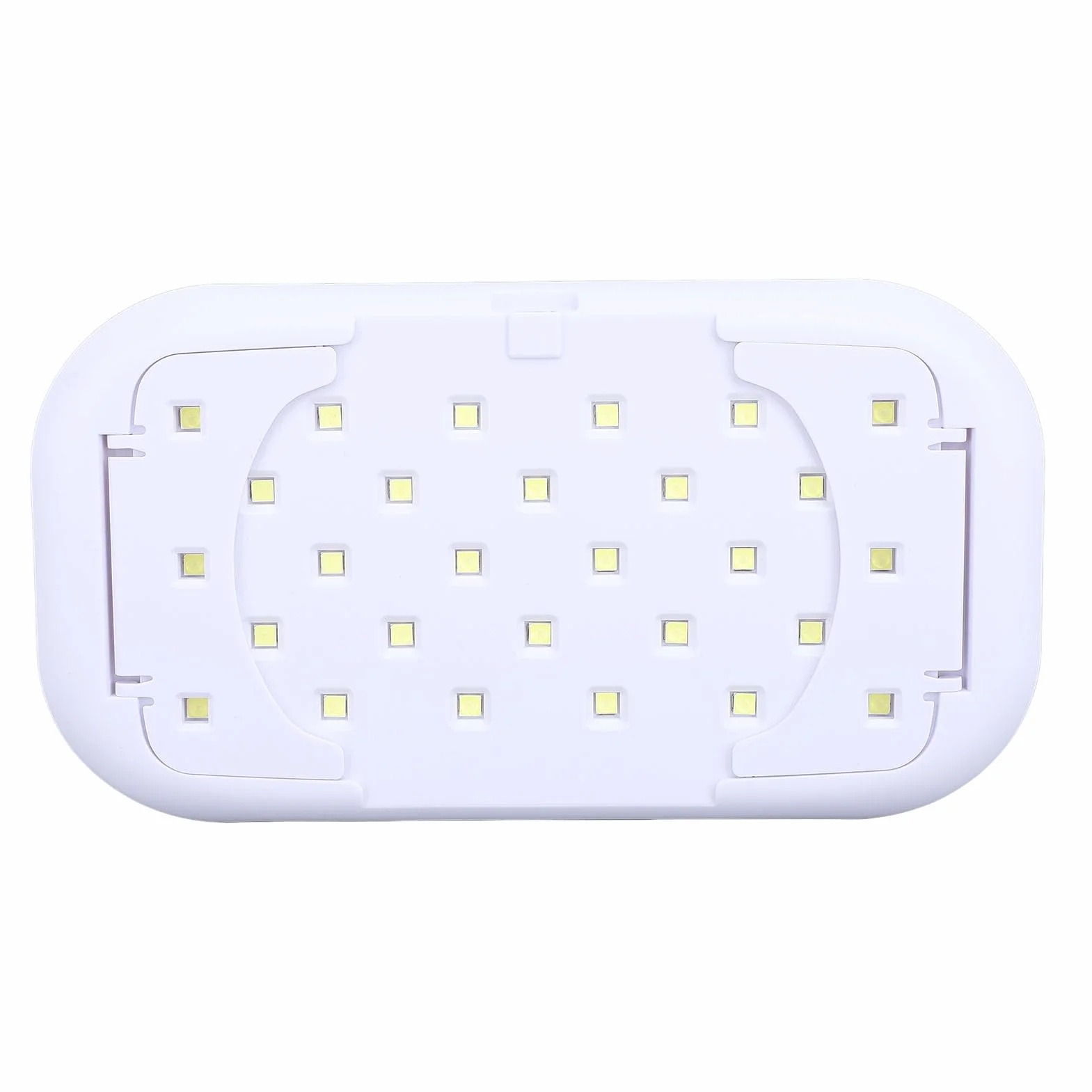 CCYLEZ Szybko utwardzająca się lampa UV, żywica UV, oszczędność czasu, podwójne źródło światła, koraliki LED, tworzywo sztuczne, do oleju do paznokci (28 koralików lampowych)