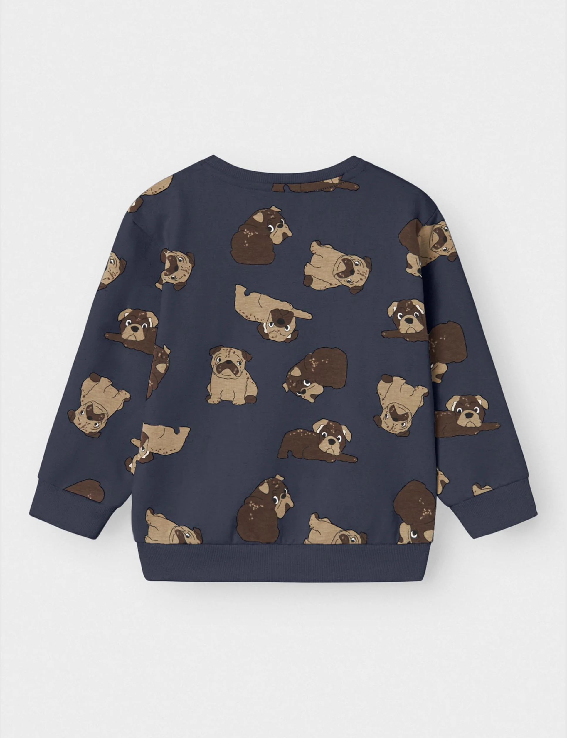 NAME IT Bluza chłopięca Nmmrasmus Nreg Sweat Bru, Dark Sapphire, 104