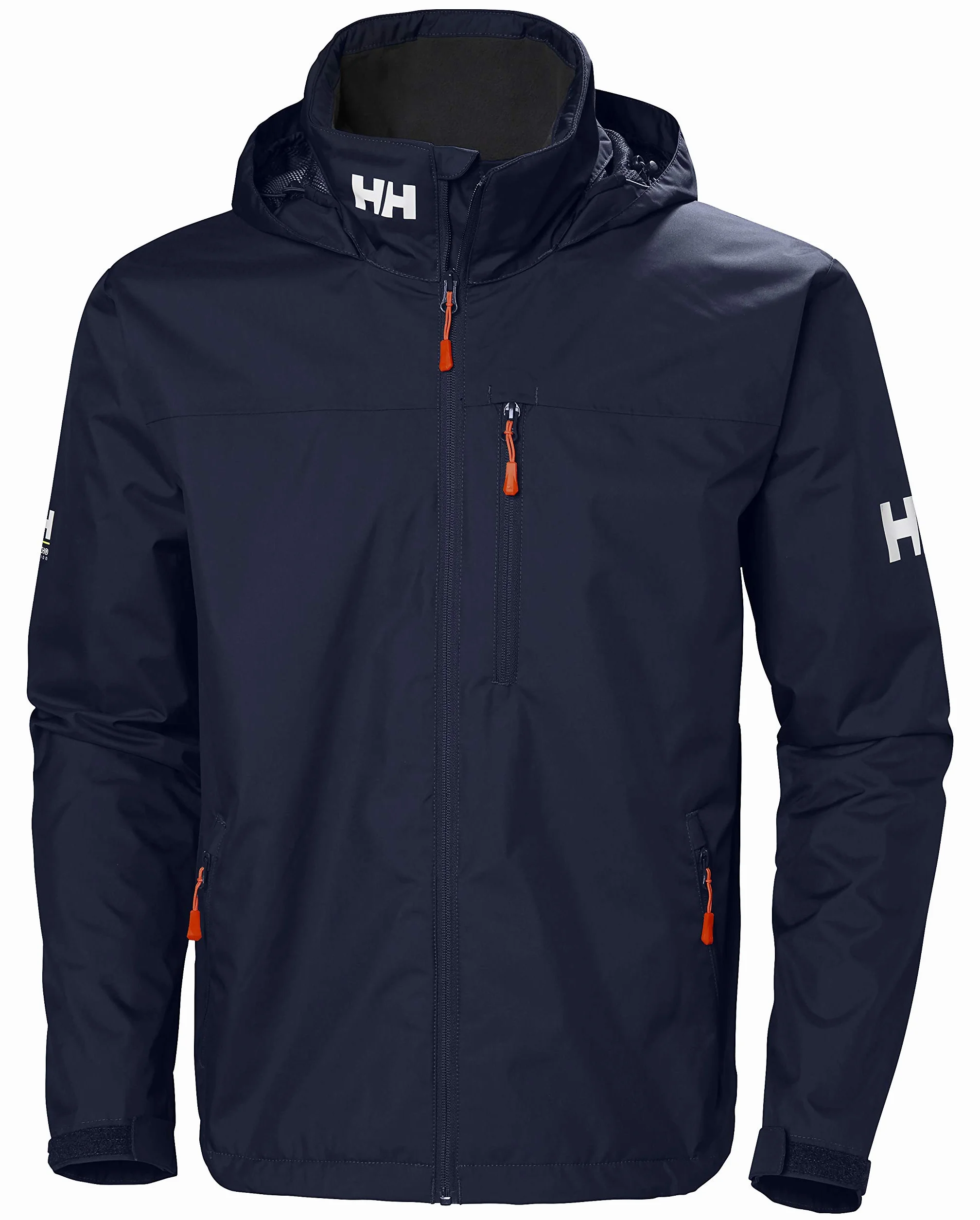 Helly Hansen Mężczyźni Crew Hooded Sailing Jacket Kurtka Wodoodporna z Kapturem, Granatowy (597 Navy), S