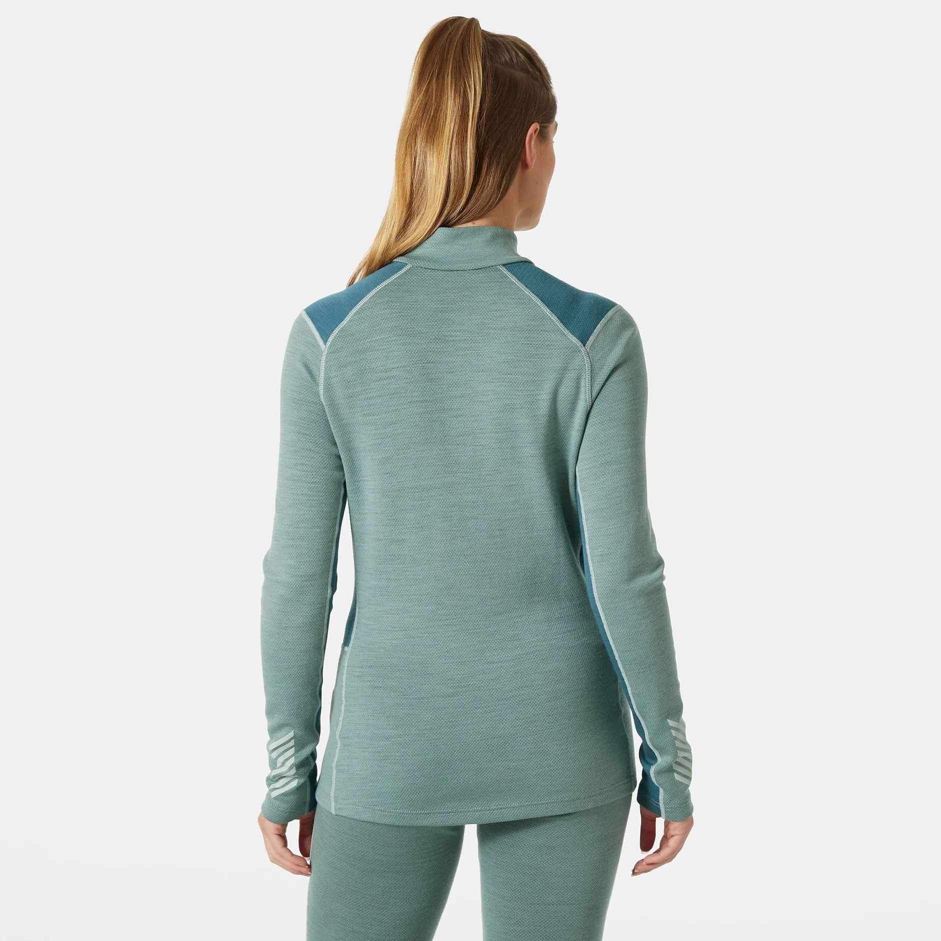 Helly Hansen Damska koszulka sportowa W LIFA Merino Midw z zamkiem 1/2 Ls
