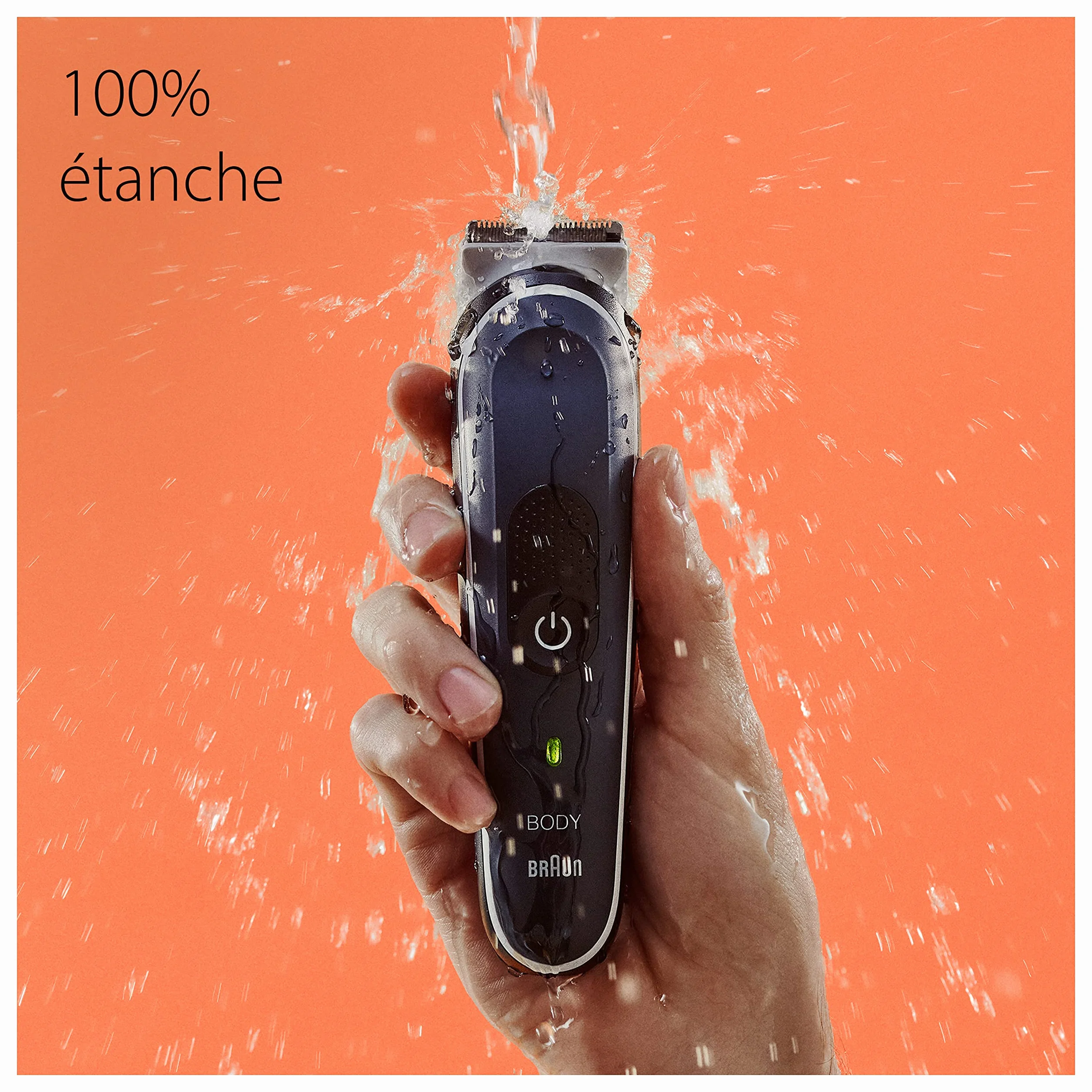 Braun Series 5 Bodygroomer BG5360 golarka dla mężczyzn, nasadki 1-11 mm, do golenia na gładko