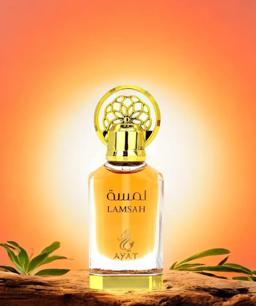 Ayat Perfumes - Olejek perfumowany 12 ml - bezalkoholowy ekstrakt z perfum, piżmo premium, unisex, orientalny, arabski, Oud, Naturalny, Amber - Dubai Perfumy (Lamsahh)