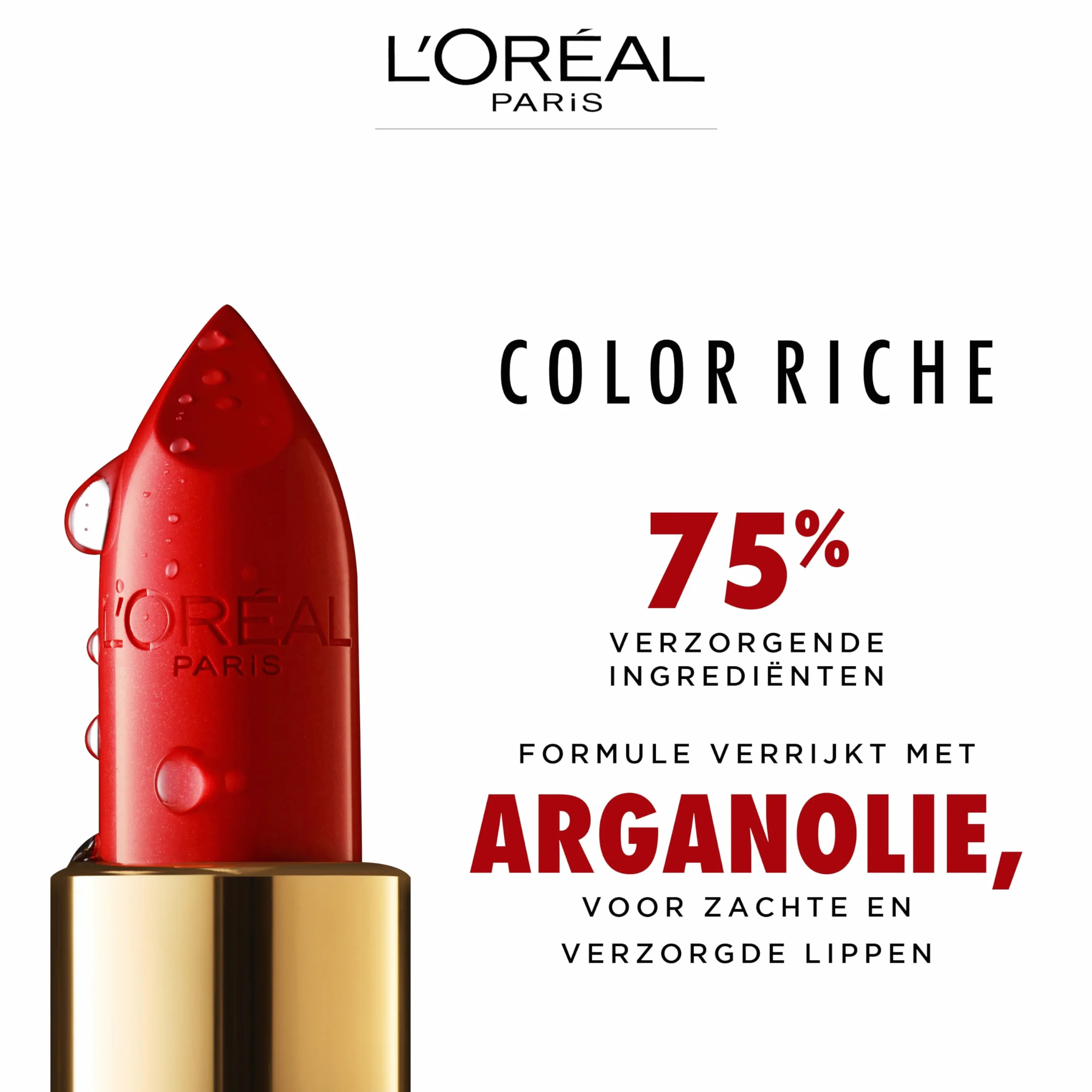 L'Oréal Paris Color Riche Satine Szminka, pomadka do ust, nawilżone, gładkie i idealnie aksamitne usta, 258 Berry Blush, 4,8 g