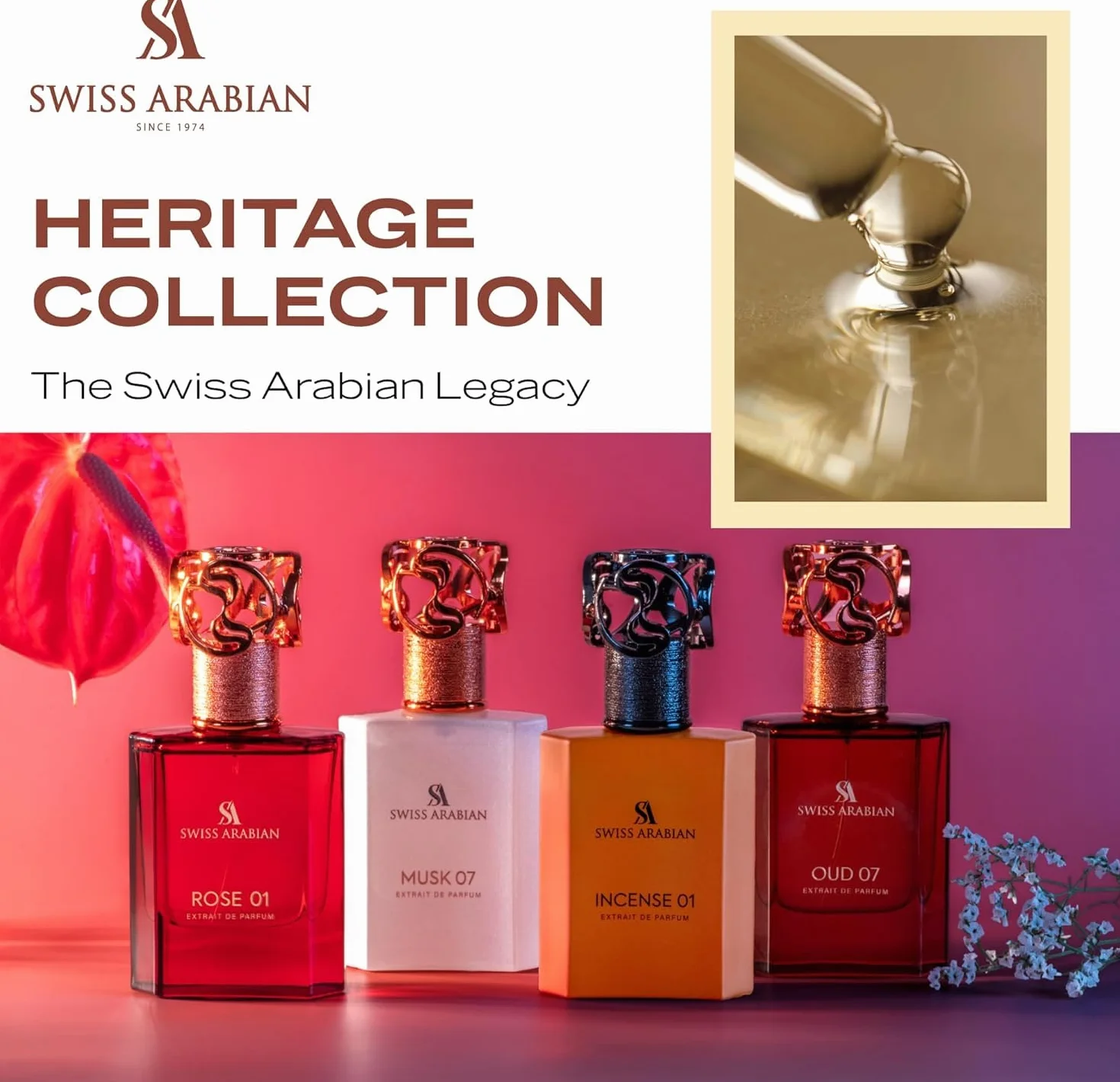 Swiss Arabian Incense 01 Extrait De Parfum 50 ml
