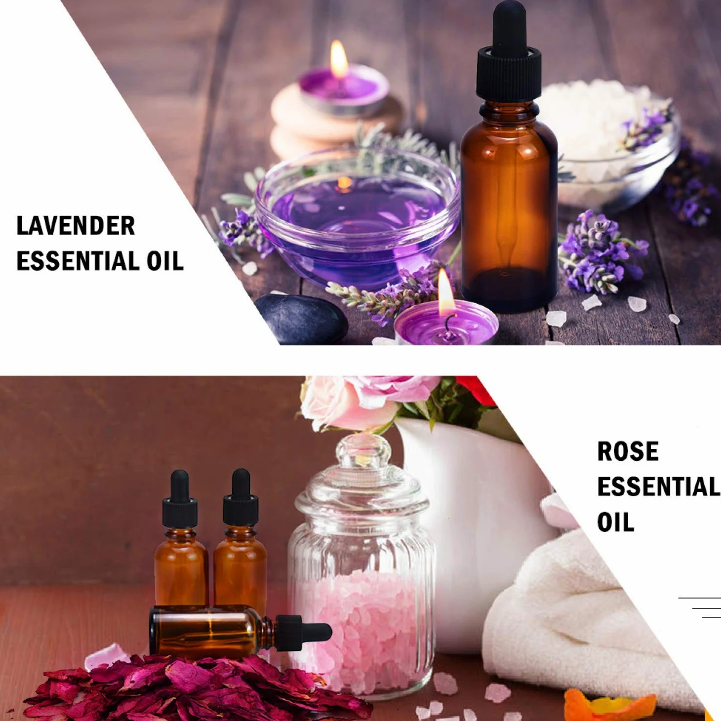 June Fox 99 Pack 1oz Amber Glass Dropper Bottles with Glass Droppers and Black Cap for Essential Oils, Lab Chemicals, Perfumes