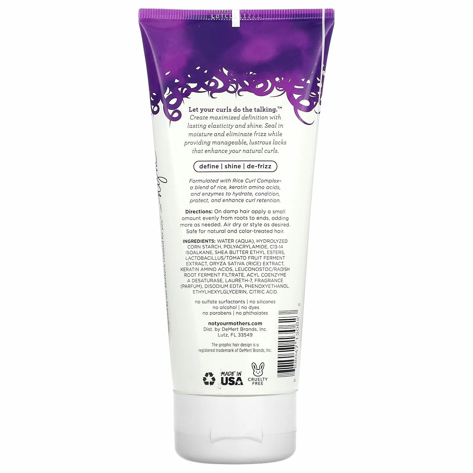 Not Your Mothers Curl Talk Defining Cream, 177 ml