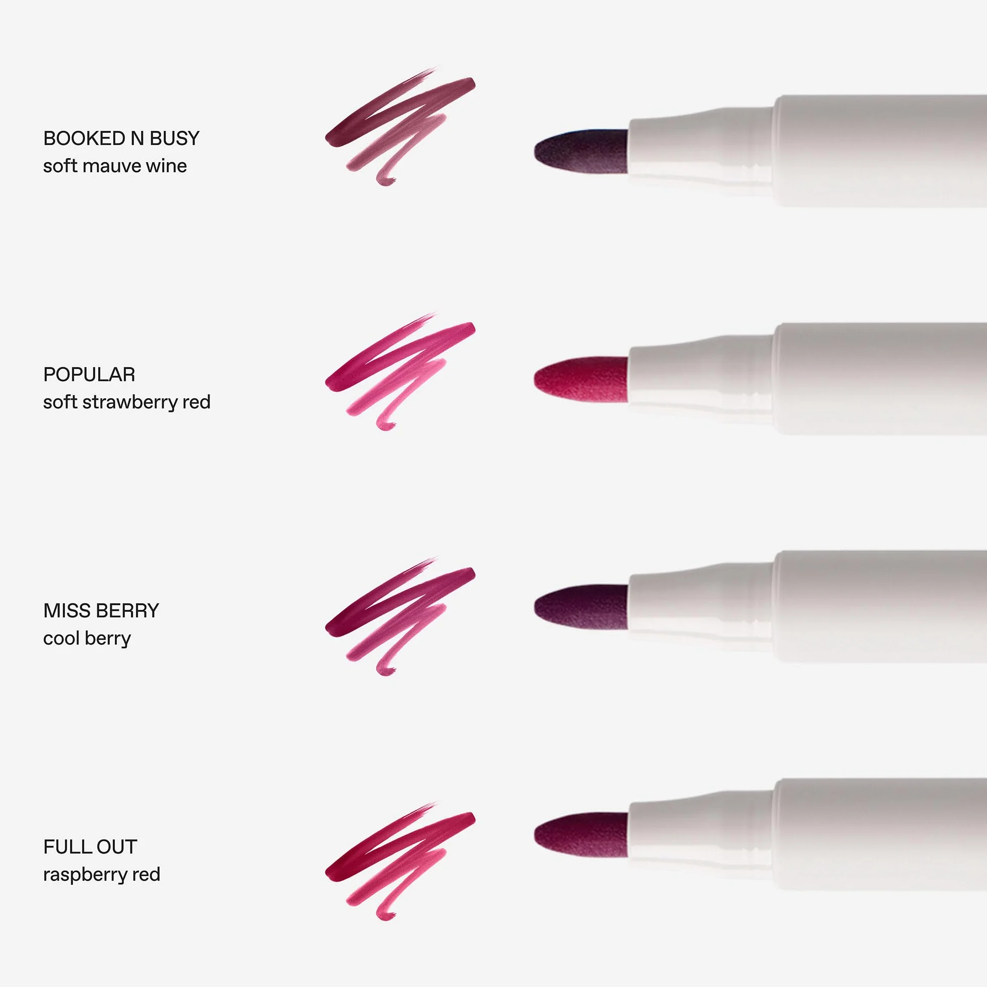 r.e.m. beauty Practically Permanent Lip Stain Marker | 1.6ml | Booked N Busy