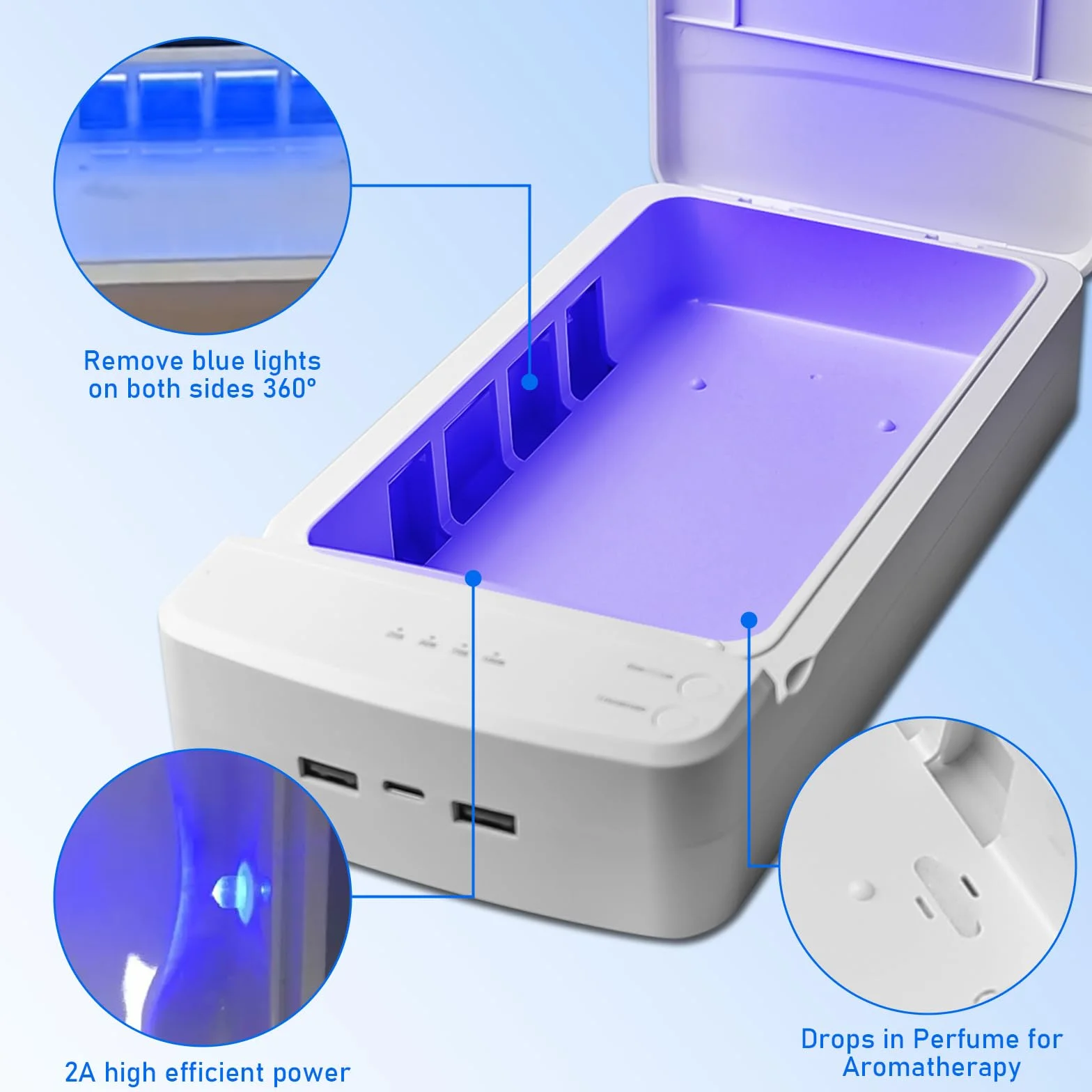Przenośny sterylizator do lampy UV LED do paznokci - Urządzenie do dezynfekcji