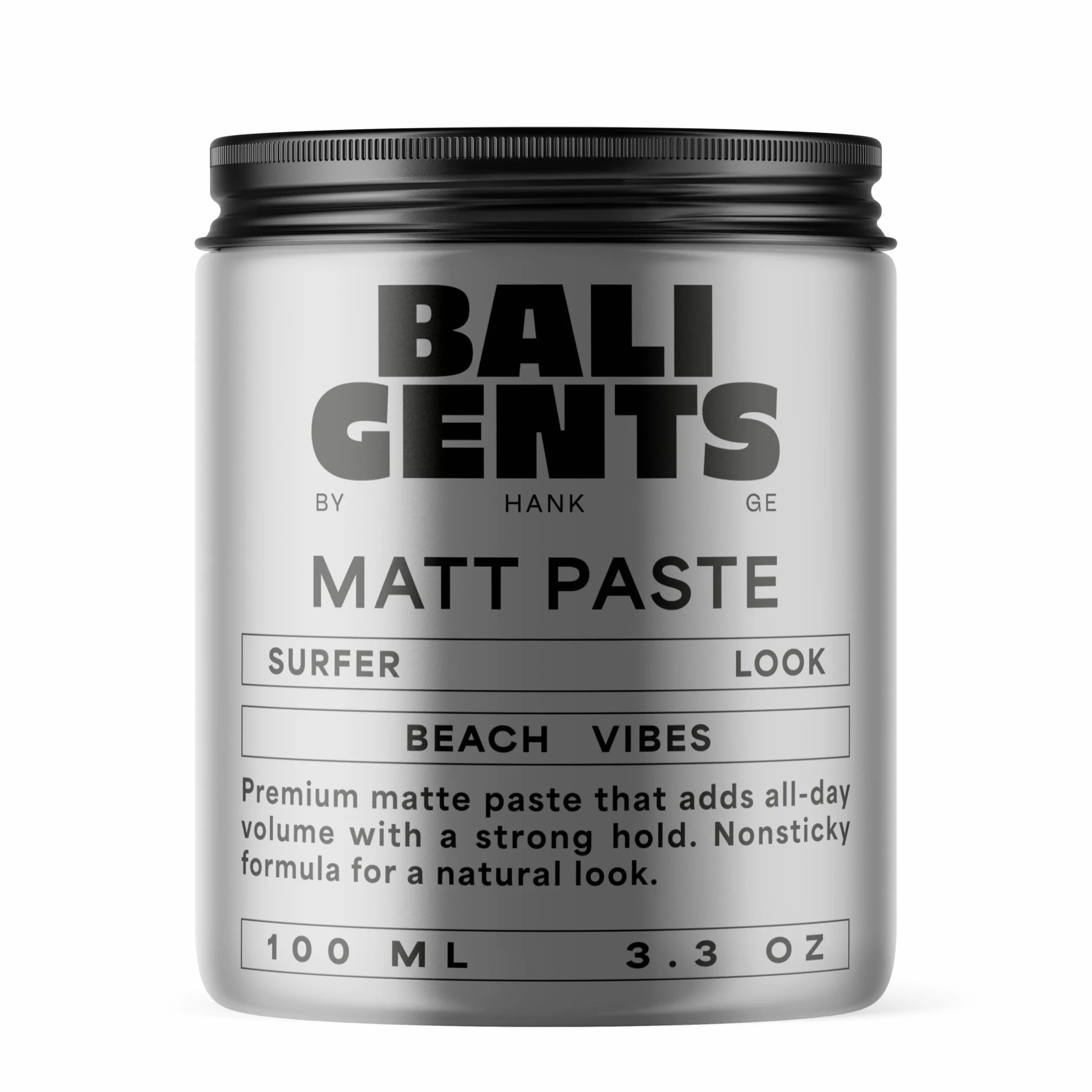 BALI GENTS Matt Pasta – krem do stylizacji włosów z woskiem kokosowym i Candelilla – 100 ml