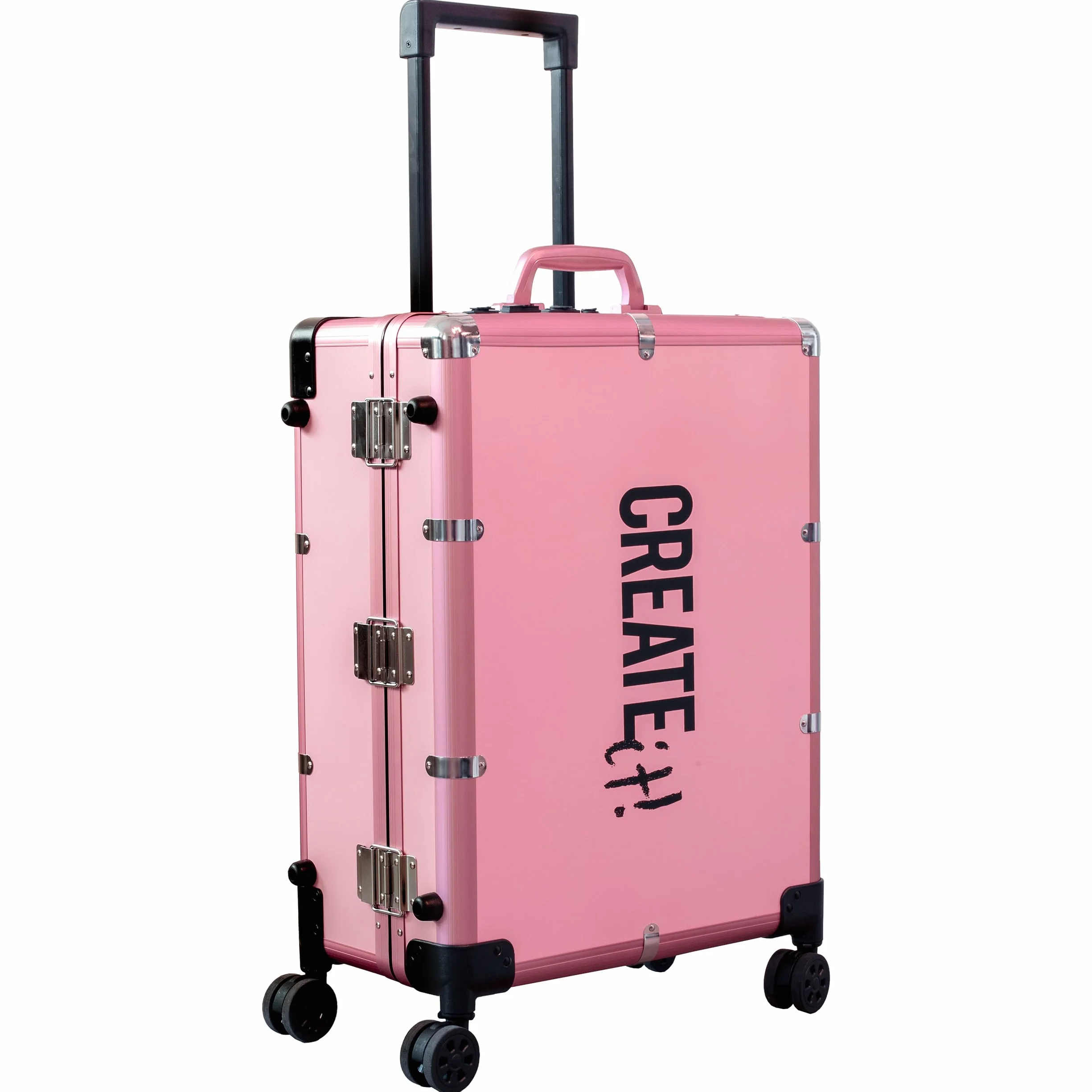 Create It! – 84536 - Makeup Artist Trolley, Rosa, Nowoczesny