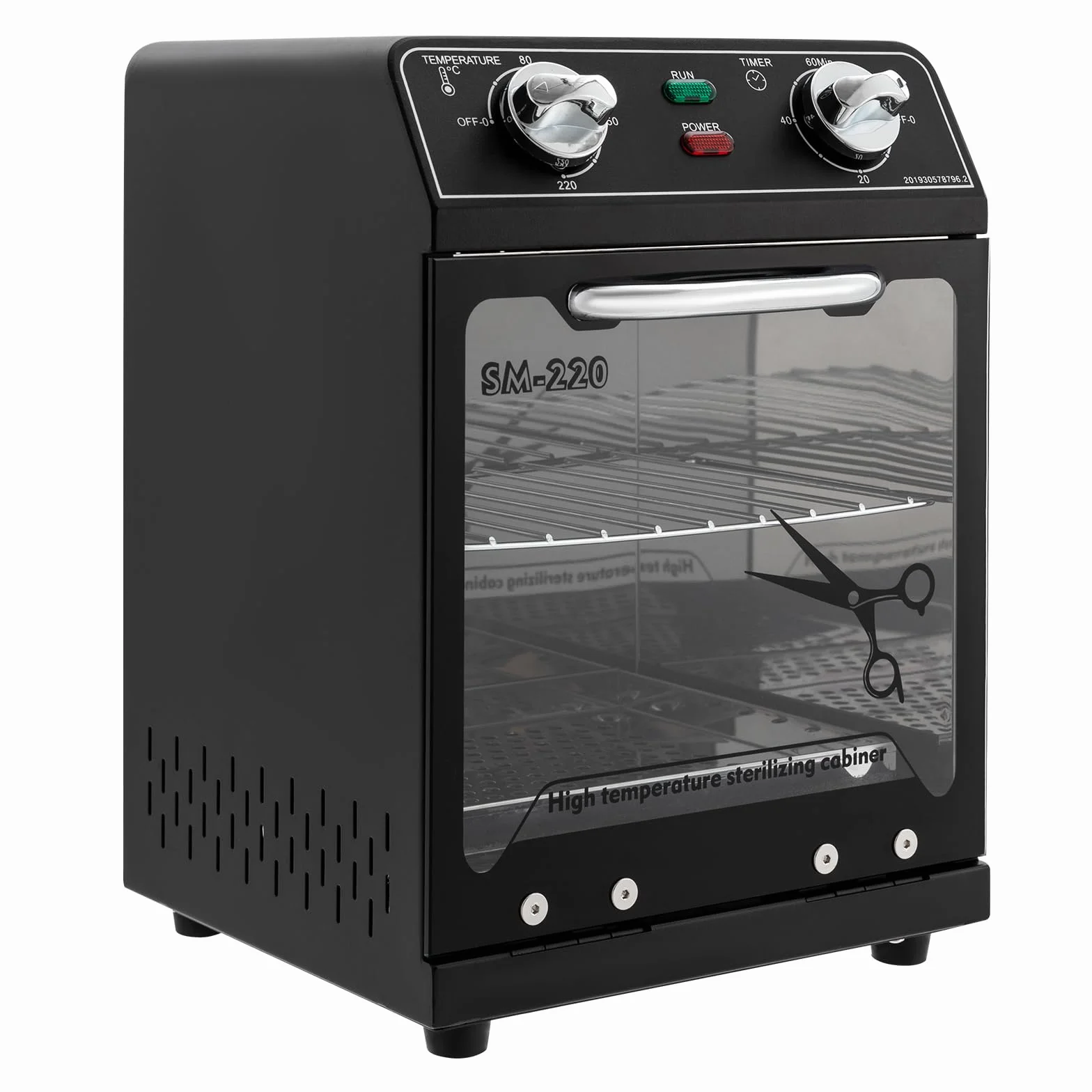 Sterylizator w wysokiej temperaturze, 8 l, sterylizator na sucho, sterylizator wysokotemperaturowy, 600 W, szafka do dezynfekcji narzędzi do paznokci, kosmetyków, tatuaży, narzędzi dentystycznych,