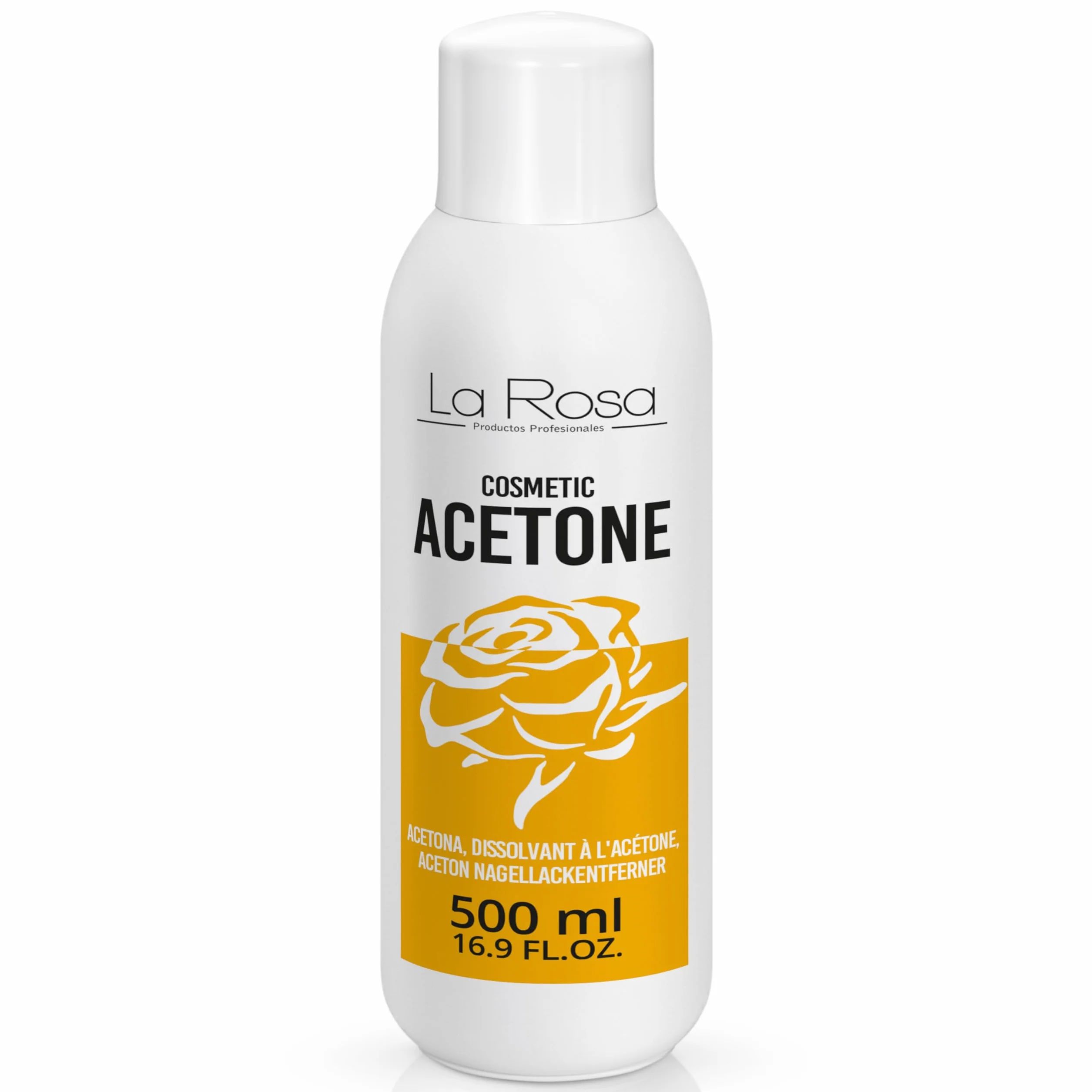 LaRosa ACETON KOSMETYCZNY 500ml zmywacz do paznokci hybrydowych