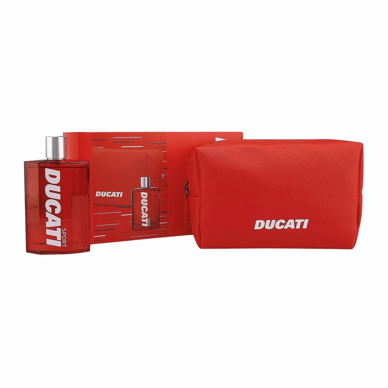 DUCATI SPORT zestaw upominkowy, 100 ml perfumy męskie + kosmetyczka