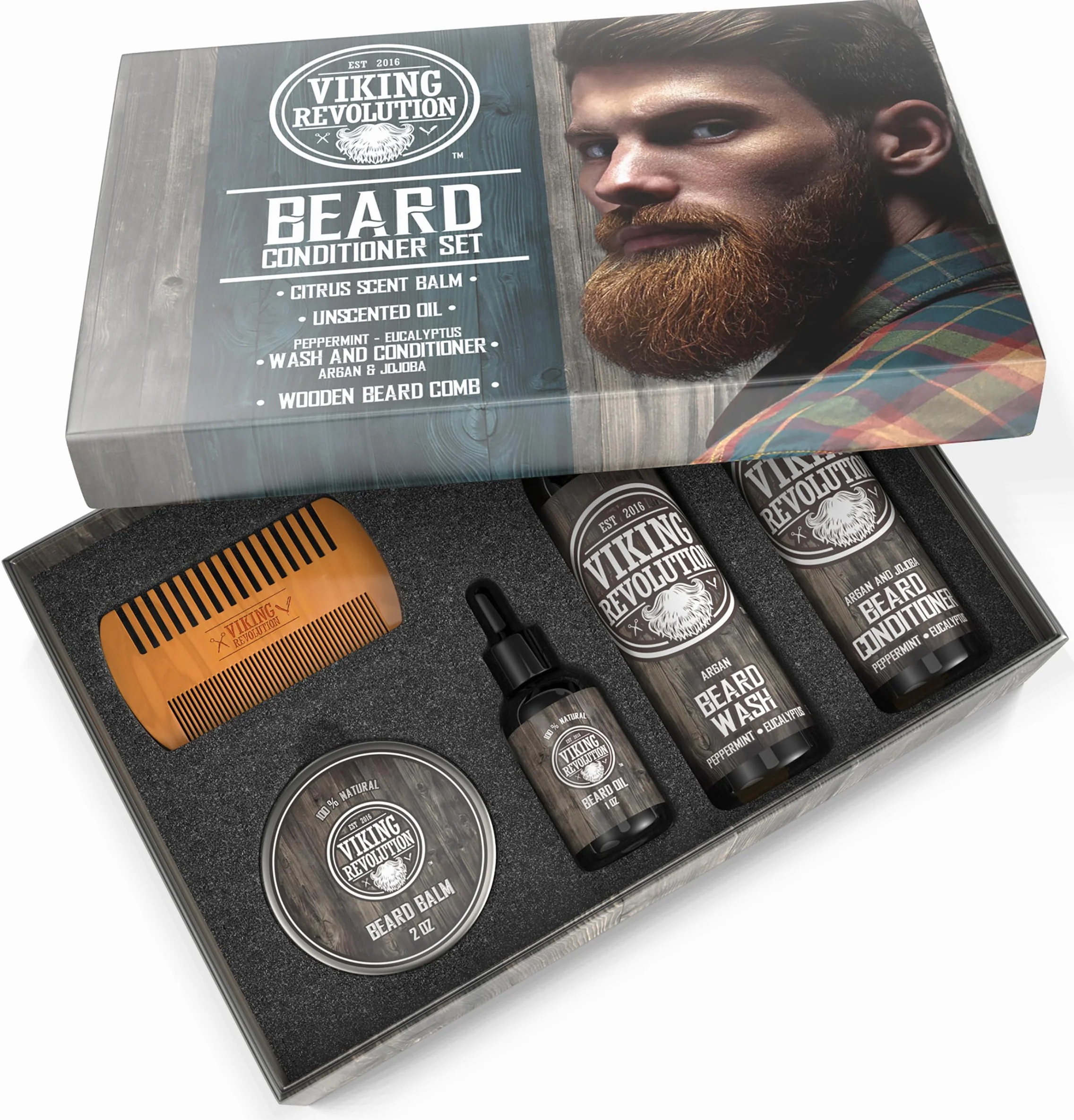 Viking Revolution Beard Care Conditioner Kit