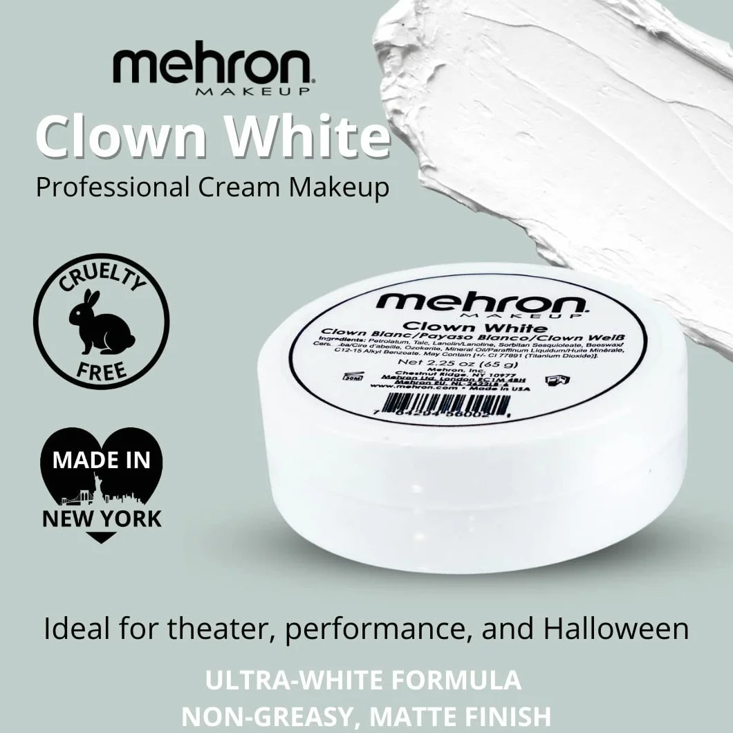 Mehron Clown White 65 gr