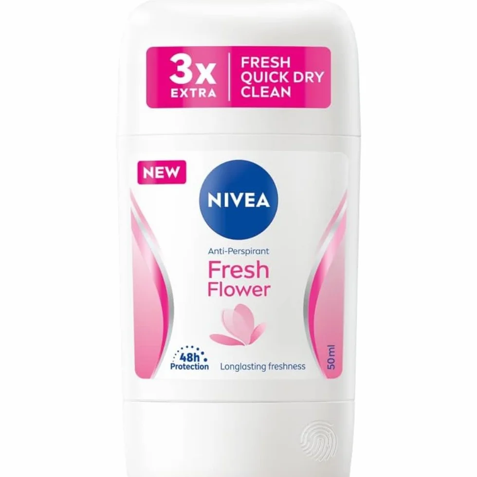 NIVEA Fresh Flower 48h Antyperspirant w sztyfcie dla kobiet, 50 ml
