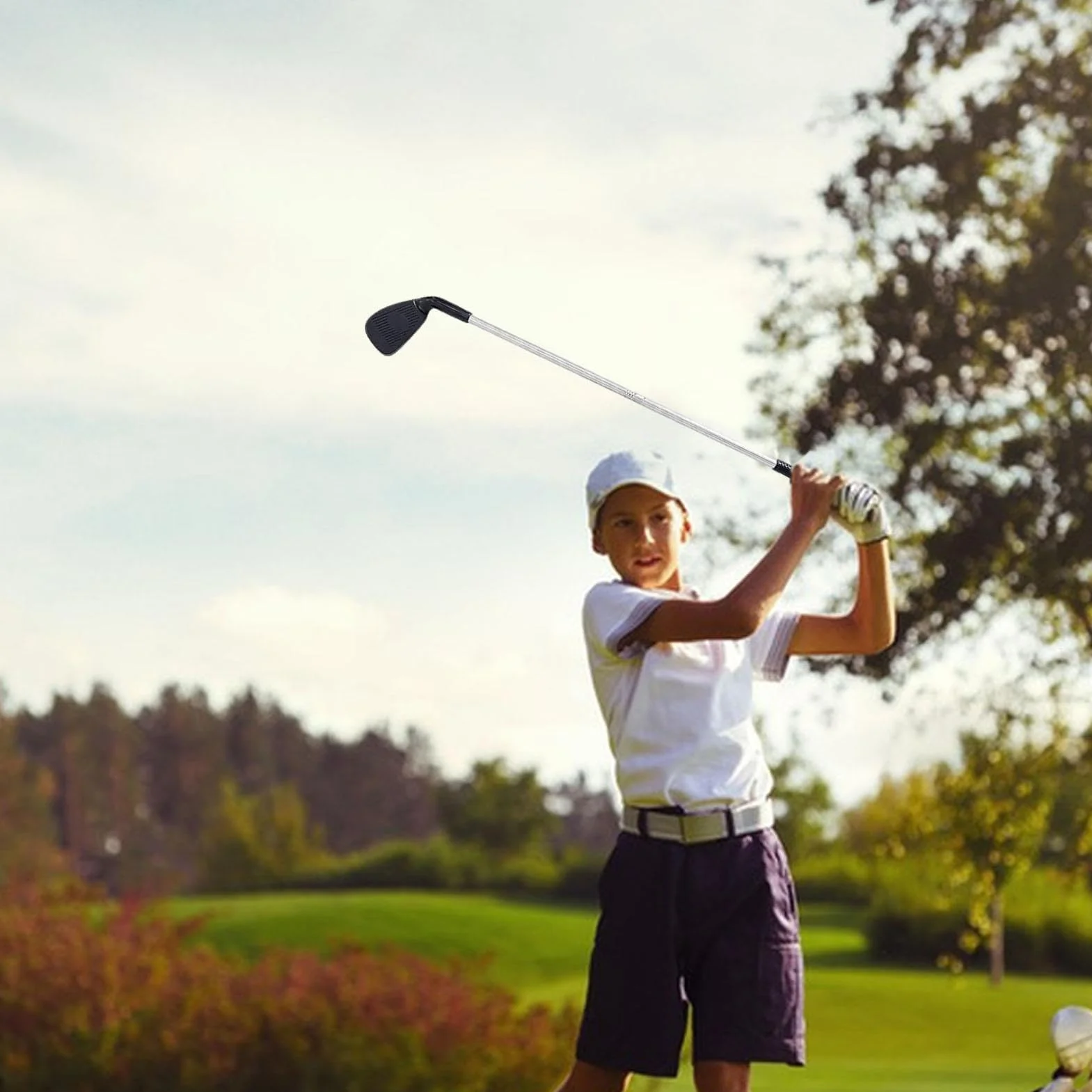 Kije golfowe dla dzieci, kije golfowe, kije golfowe, kije golfowe, do użytku wewnątrz i na zewnątrz, dla dzieci i dorosłych, kije golfowe, kije golfowe do każdego postawienia zielonej maty
