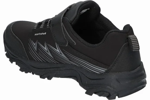 WT246 ORYGINALNE SOLIDNE TREKKINGI BUTY SPORTOWE DZIECIĘCE SOFTSHELL RZEP BK 32