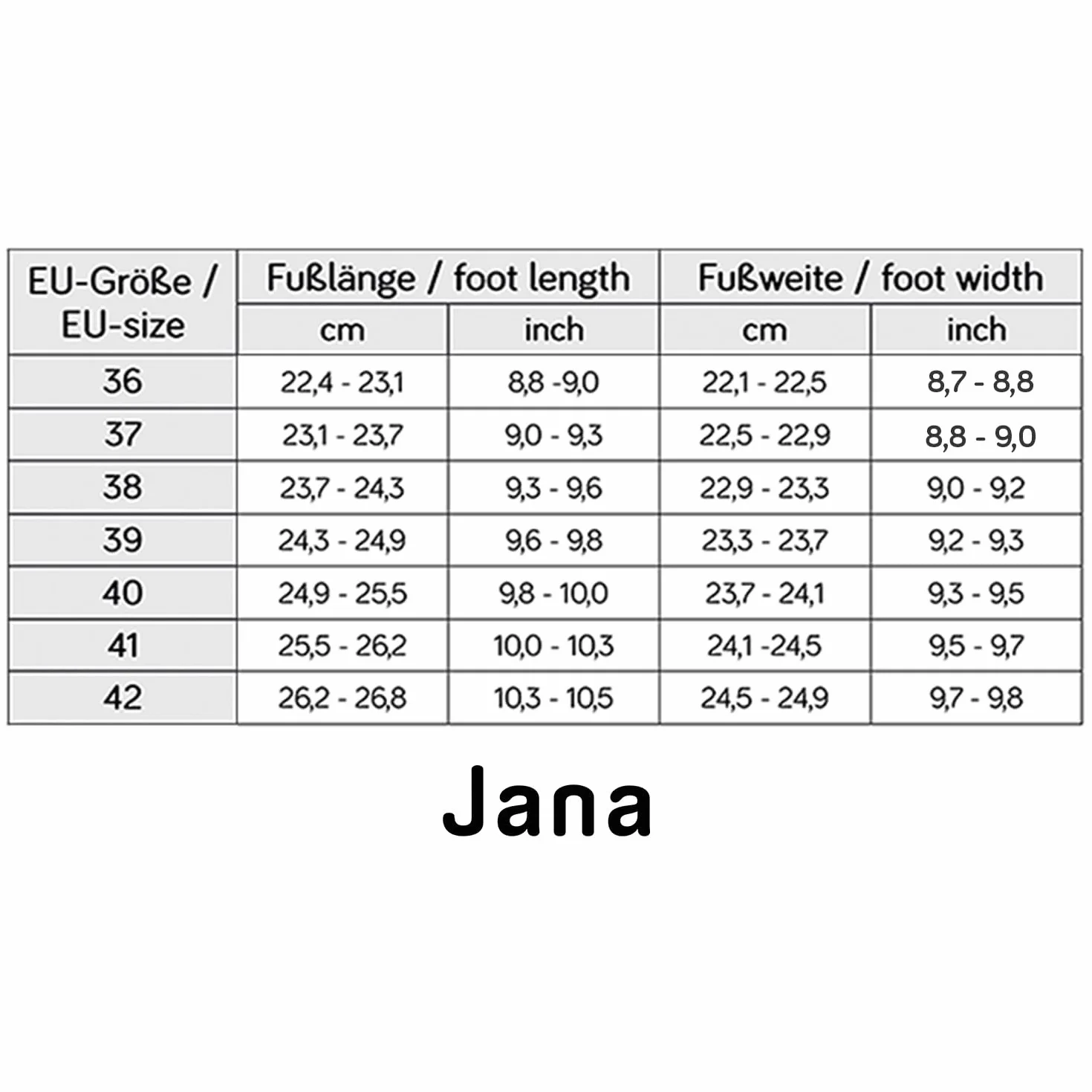 Jana Kobiety 8-29460-42Pompa