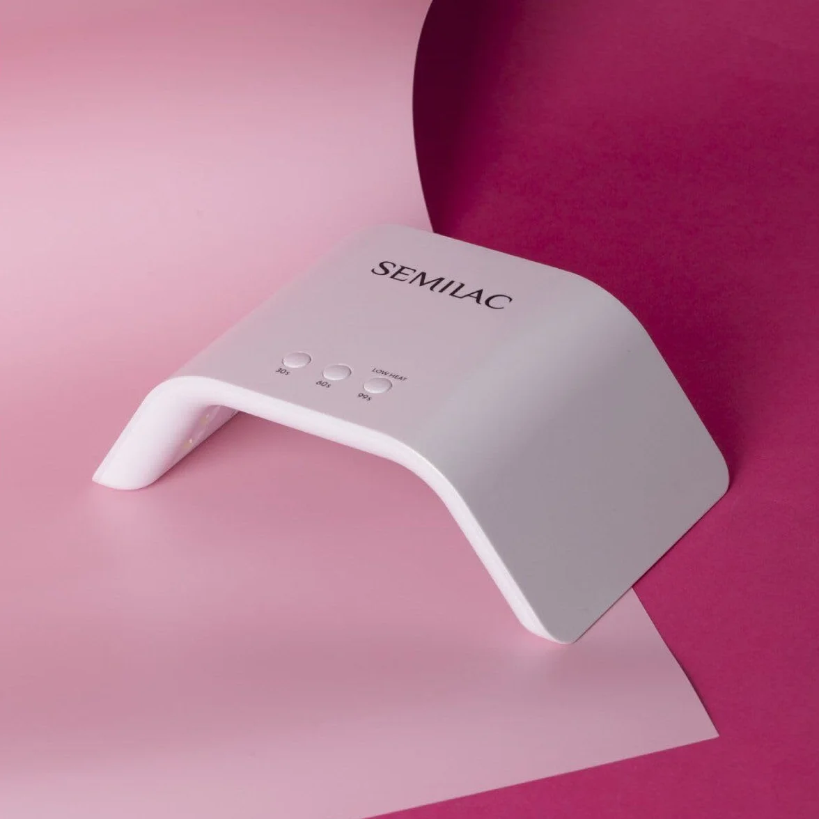Semilac Kompaktowa Lampa UV LED Do Paznokci Manicure Hybrydowego 24W