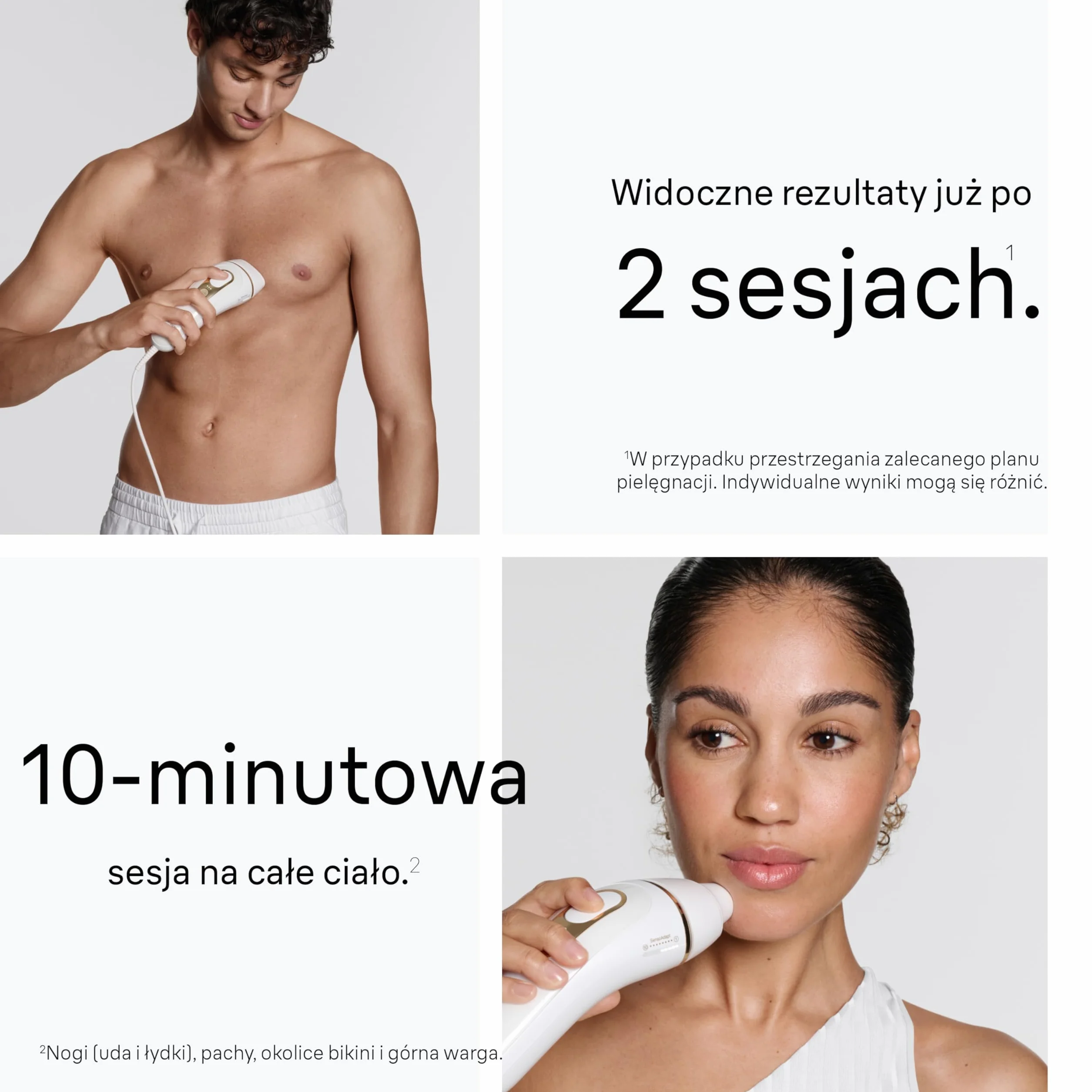 Braun IPL Smart Silk·expert Pro 5, Laserowe Usuwanie Owłosienia w Domu, Trwała Depilacja, Z Saszetką, Golarką Gillette Venus, 4 Nasadkami, PL5431
