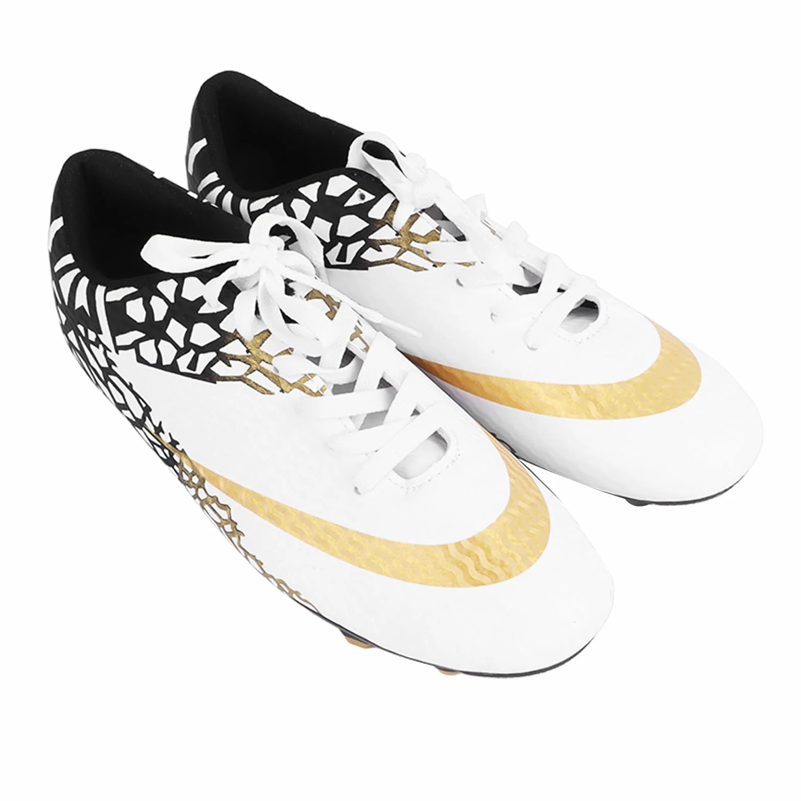 Tbest Buty piłkarskie, buty treningowe do piłki nożnej, oddychające wygodne trampki treningowe na niskim poziomie, męskie korki z dobrą przyczepnością do sportów na świeżym powietrzu w