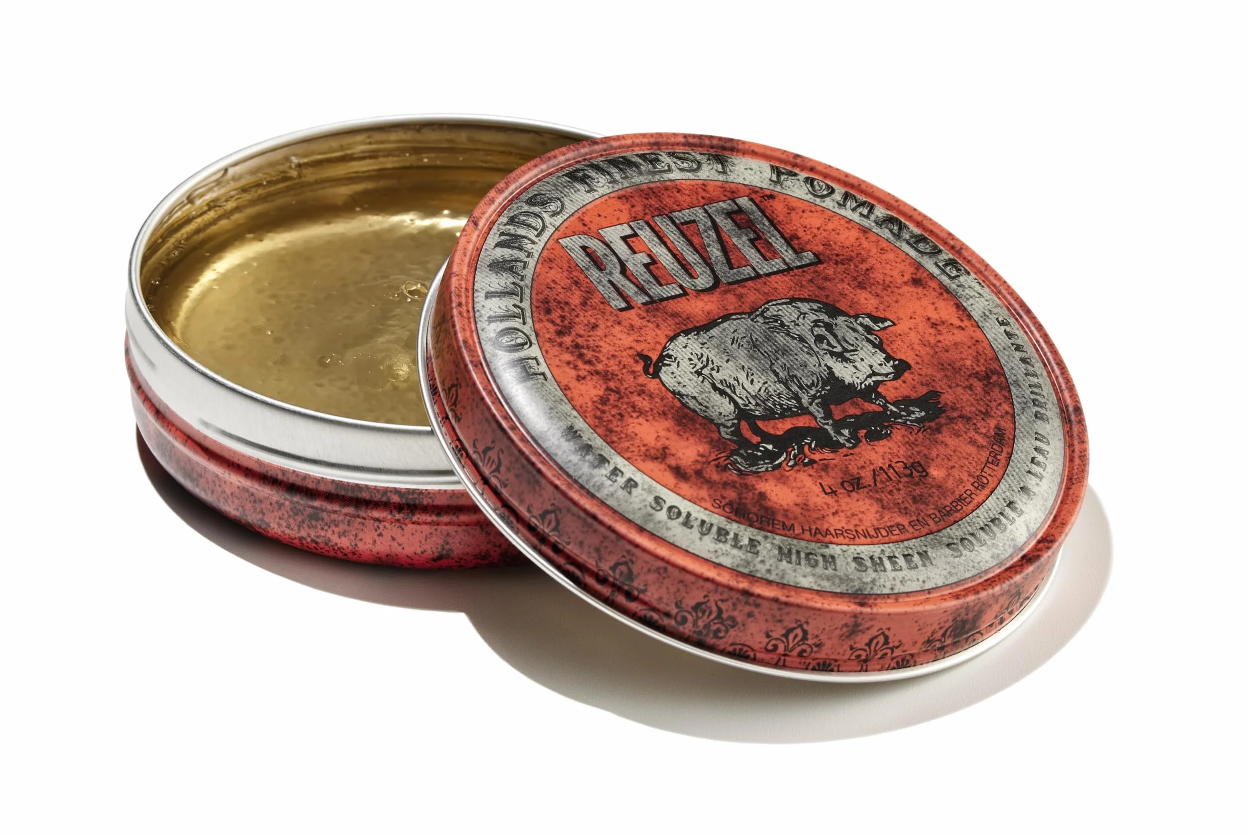 Reuzel Red Water Soluble High Sheen Pomade, 113 g