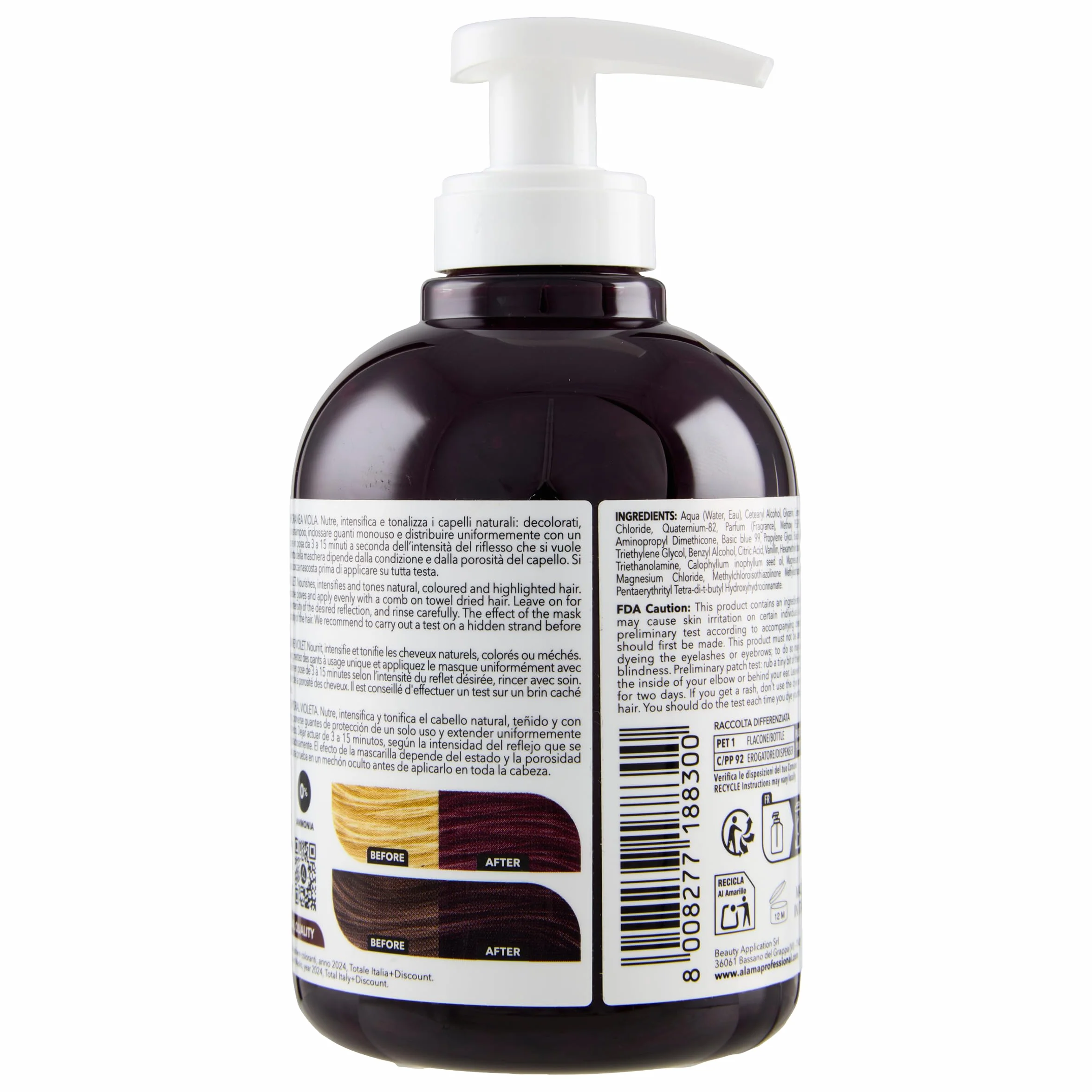 Alama Professional S.O.S Color&Go Kolorowa maska odblaskowa wzmacniająca 300 ml