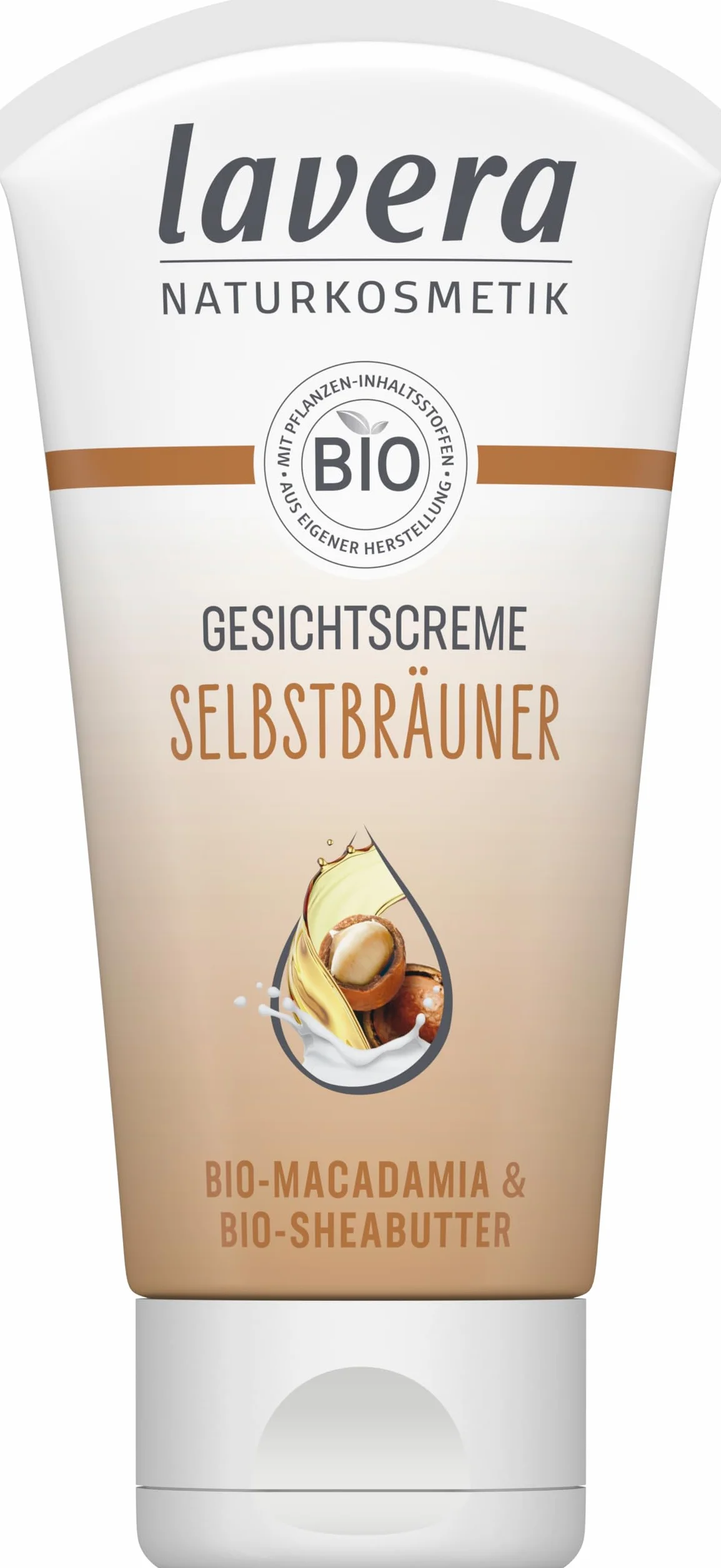 lavera Krem samoopalający do twarzy – samoopalacz – naturalna opalenizna – nawilżający – wegański – naturalny kosmetyk – 50 ml