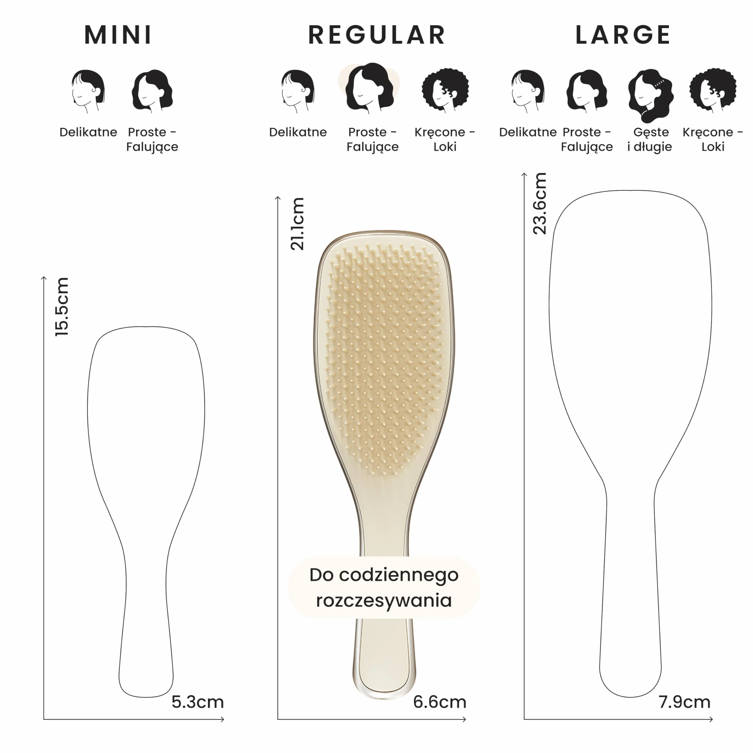 Tangle Teezer Ultimate Detangler Szczotka do rozczesywania do wszystkich rodzajów włosów Champagne Gold chromowane