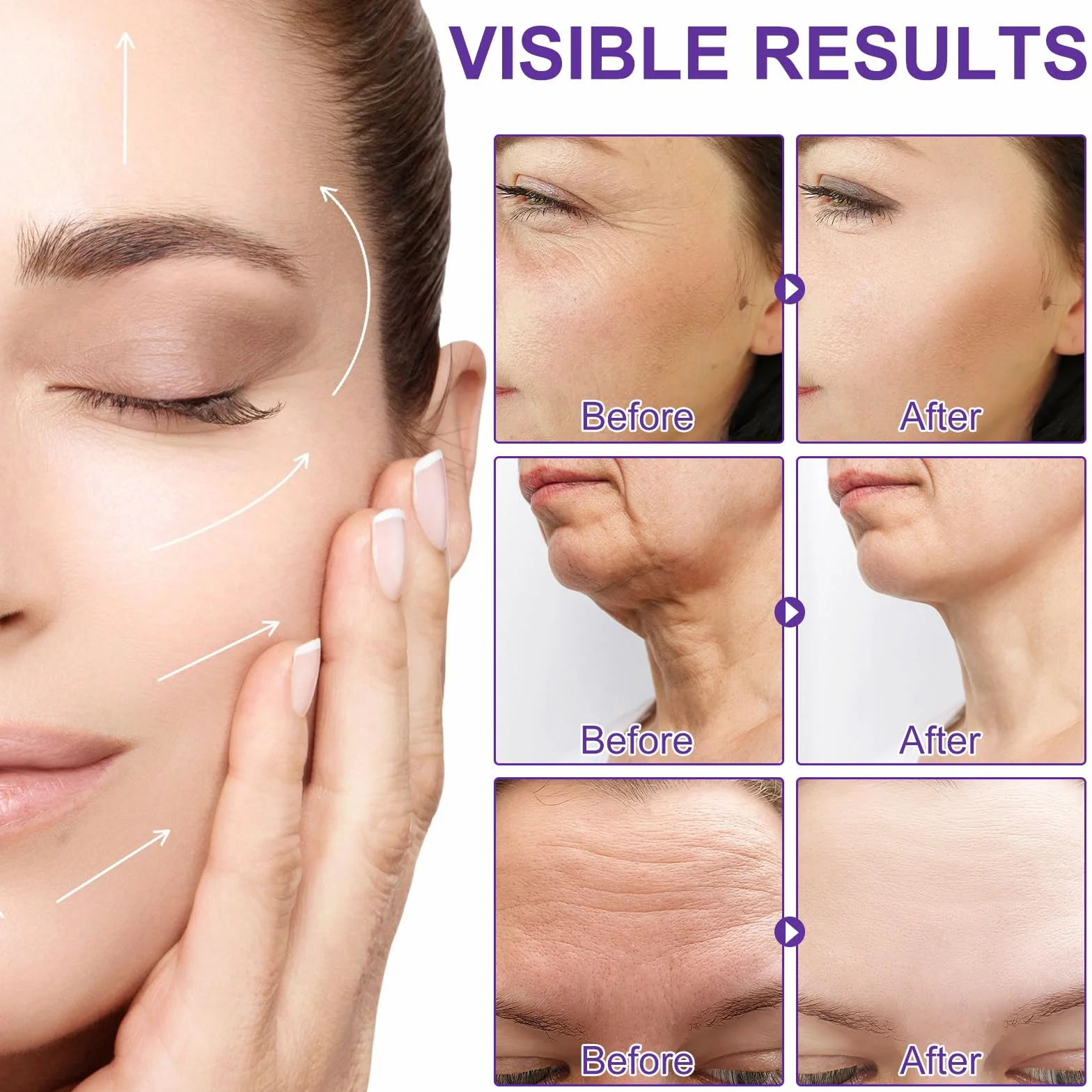 Retinol Ujędrniające serum w sztyfcie, Advanced Retinol Firming Serum Stick, peptydy zapobiegające zmarszczkom, pałeczki kolagenowe, przeciwzmarszczkowe, do ciała, podnoszenia