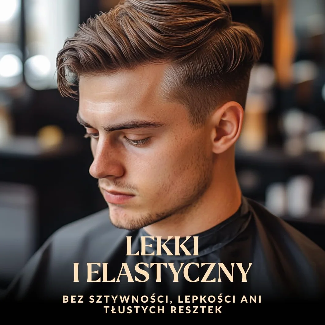 Charlemagne Spray z solą morską dla mężczyzn, spray do włosów o objętości i falowane loki plażowe z ochroną cieplną, matowe wykończenie, wyprodukowano w Niemczech, 200 ml (1 szt., mocne trzymanie)