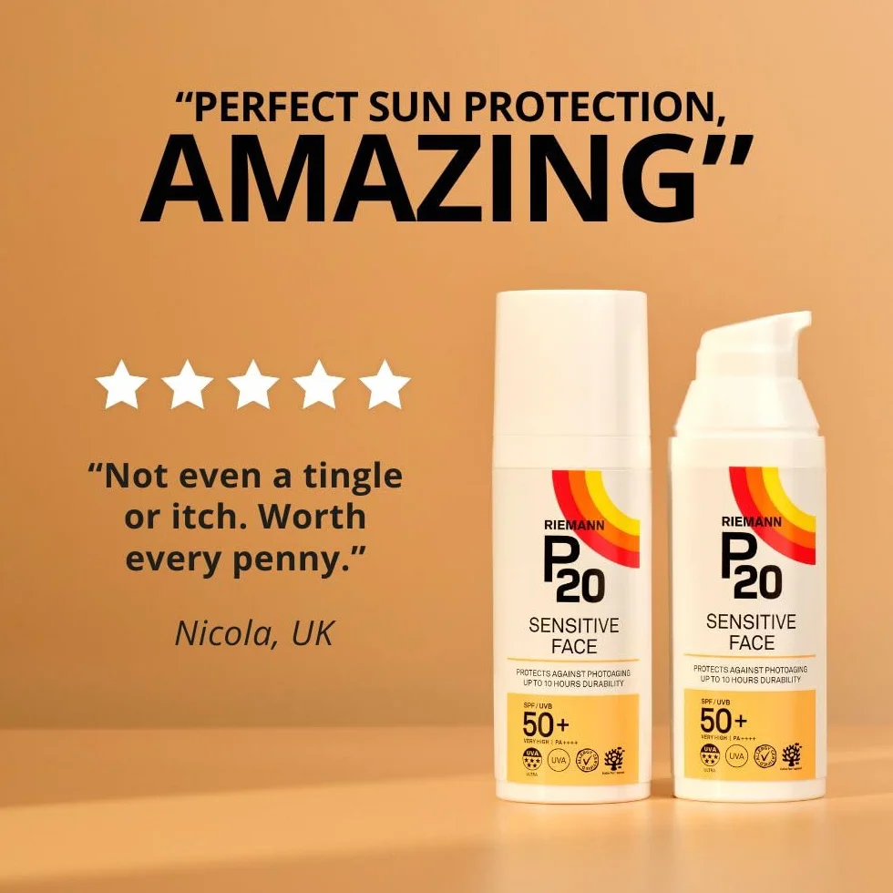 P20 - Riemann Sensitive Face SPF 50+ krem 50 g
