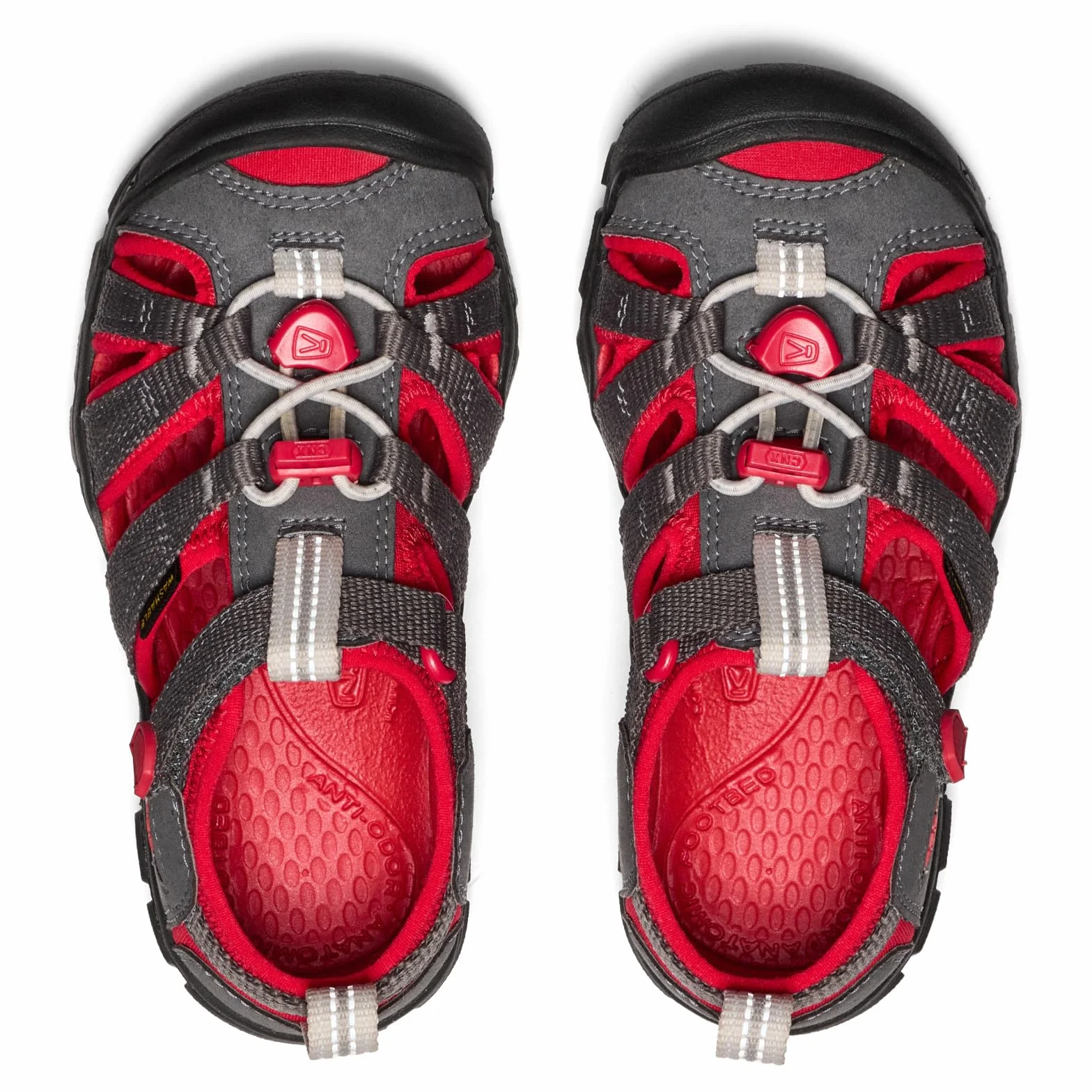 KEEN Sandały dziecięce unisex Seacamp 2 CNX, Magnes czerwony dywan, 9 UK Child