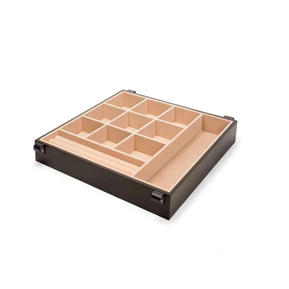 Emuca Organizer szuflada do szafy 483mm Drewno Kolor moka