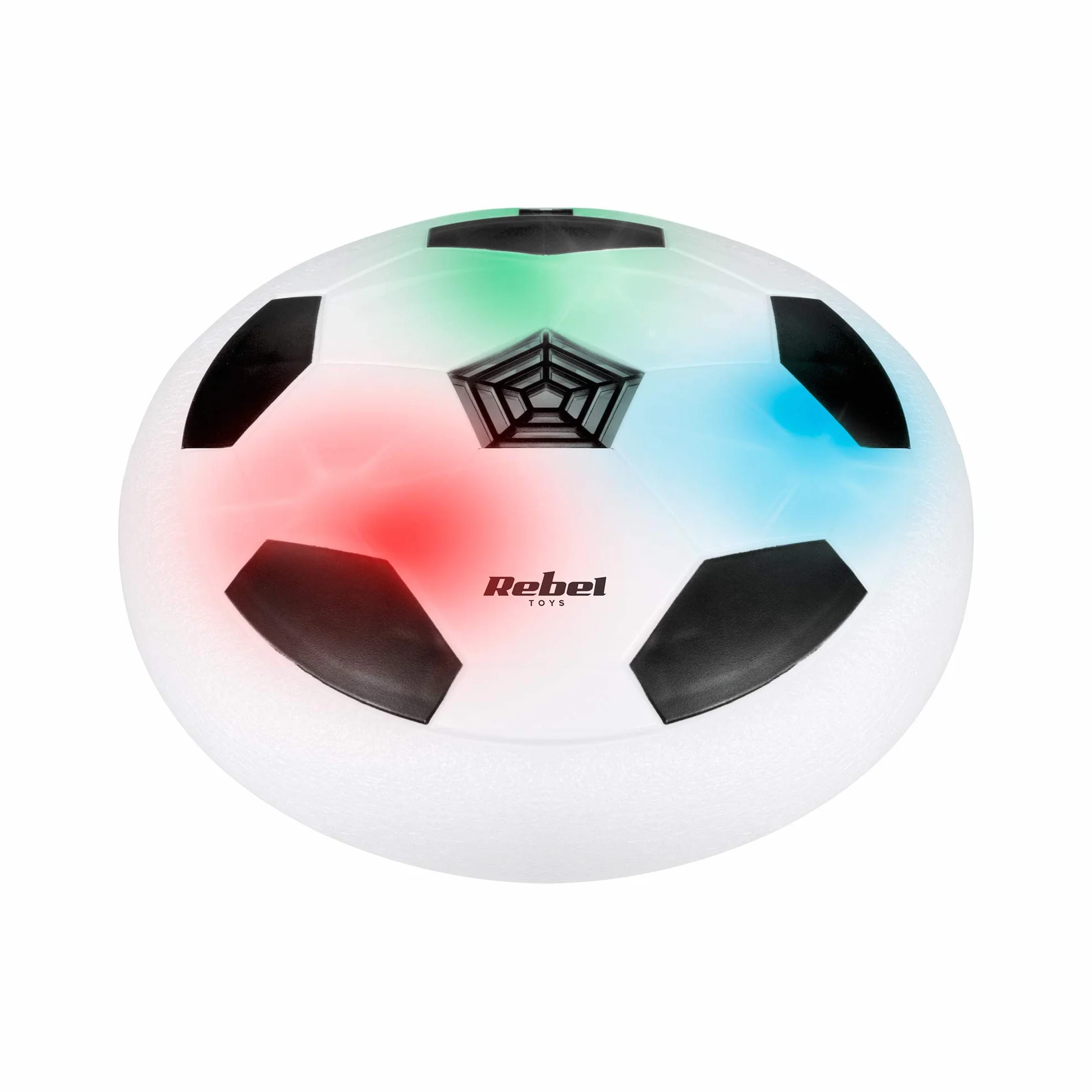 Rebel ZAB0118 Air piłka nożna do użytku wewnątrz i na zewnątrz z oświetleniem LED