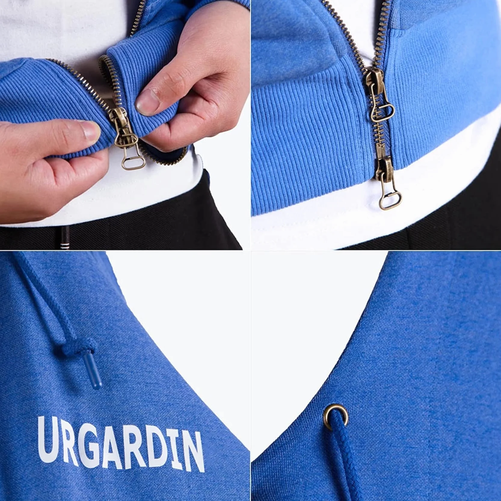 Bluza z kapturem chroniąca przed promieniowaniem EMF, męska odzież antyradiacyjna, blokująca sygnały RF (5G, 4G, WiFi, Cell, Bluetooth, RFID, EMF Radiation Shielding)