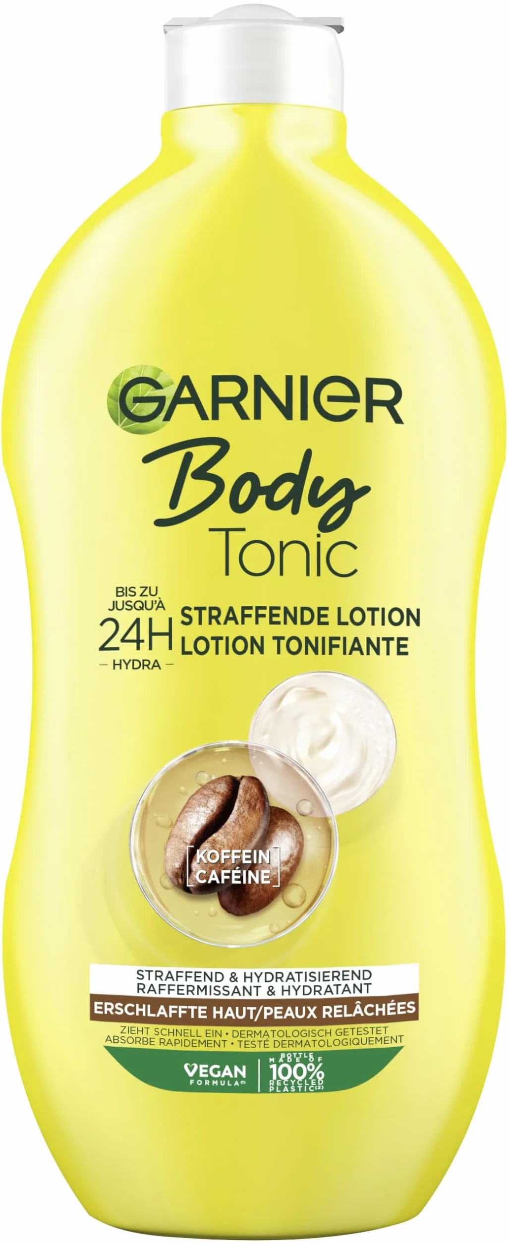 Garnier Ujędrniający balsam nawilżający, do 24 godzin, ujędrnia, Garnier Body Tonic, 400 ml